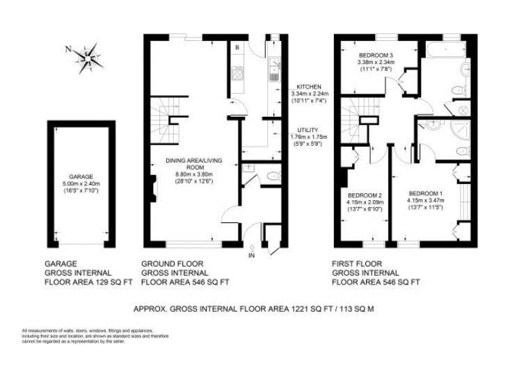 3 Bedrooms Terraced house to rent in Abbey Walk, Great Missenden HP16