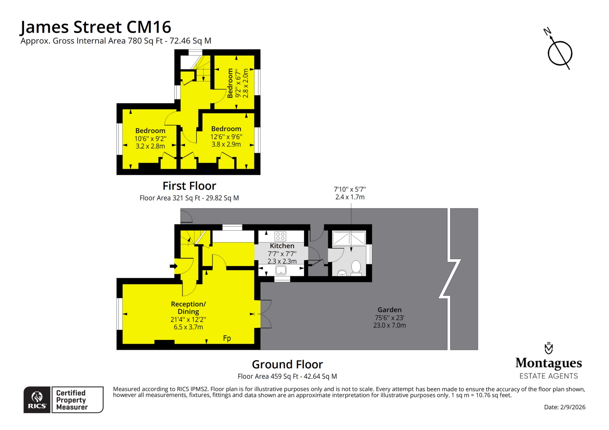 22, James Street, Epping floorplan