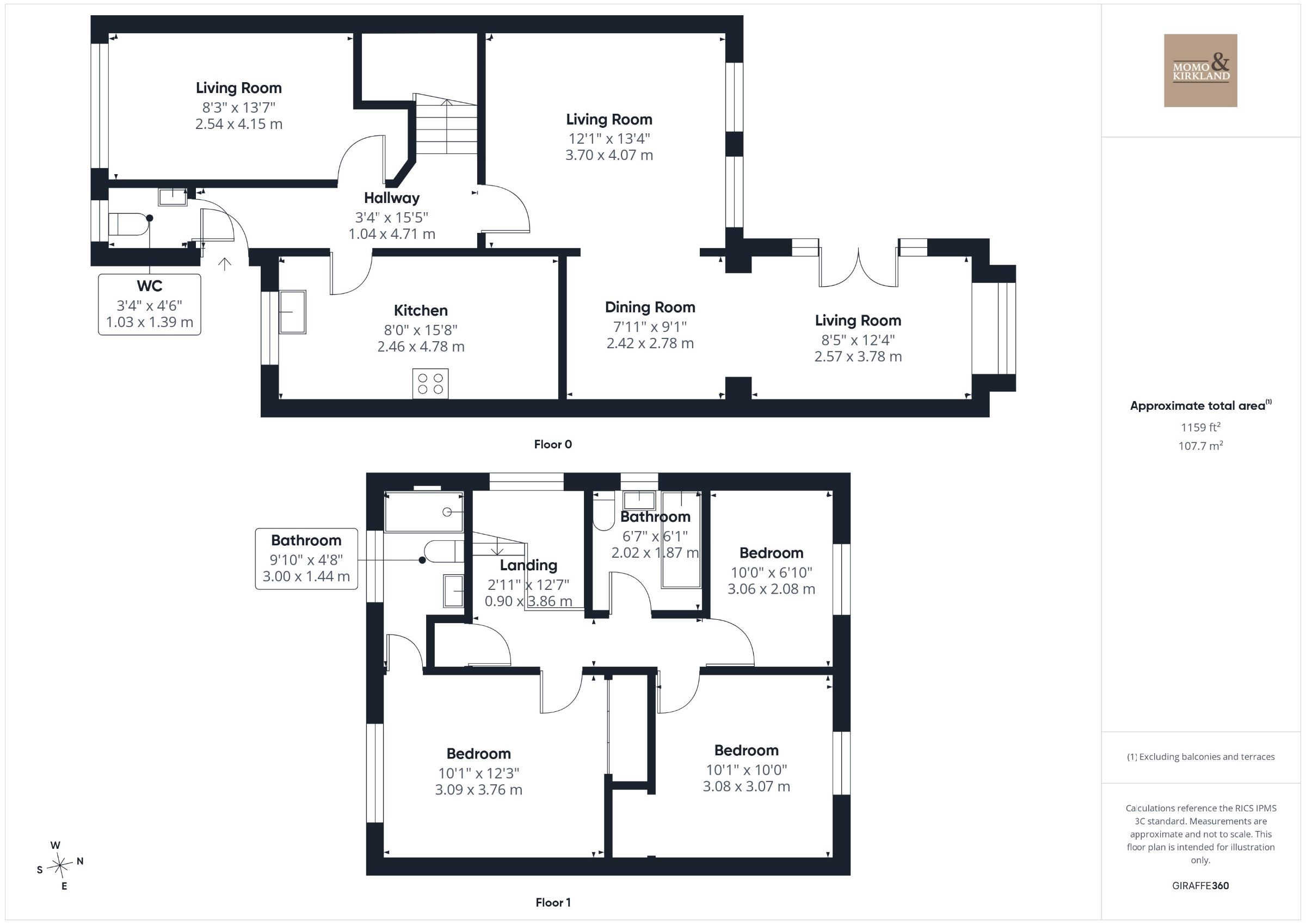 10 Cypress Way, Glasgow floorplan