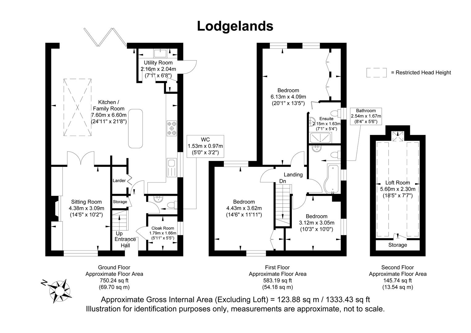 2, Lodgelands, Haywards Heath floorplan