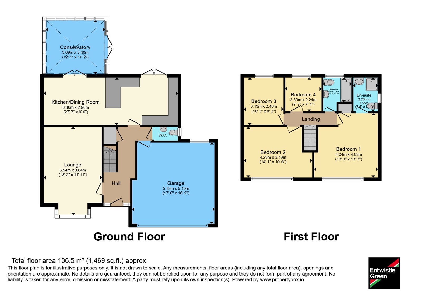13, Broom Way, Lancashire floorplan