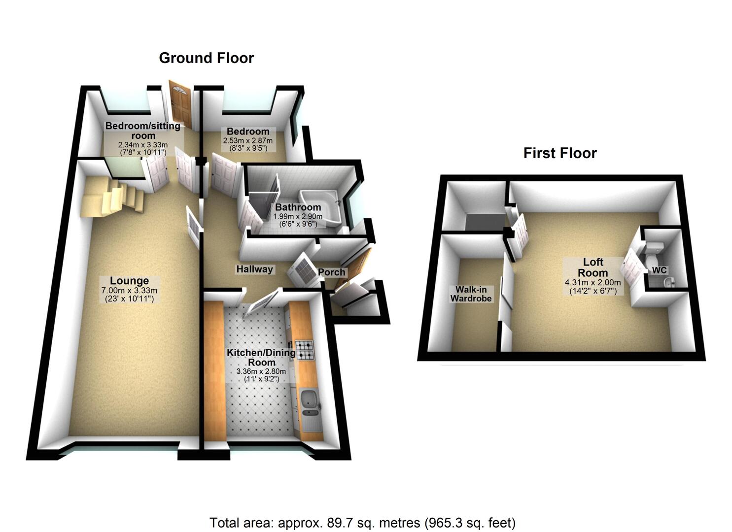 12, Thirsk Drive, Leeds floorplan