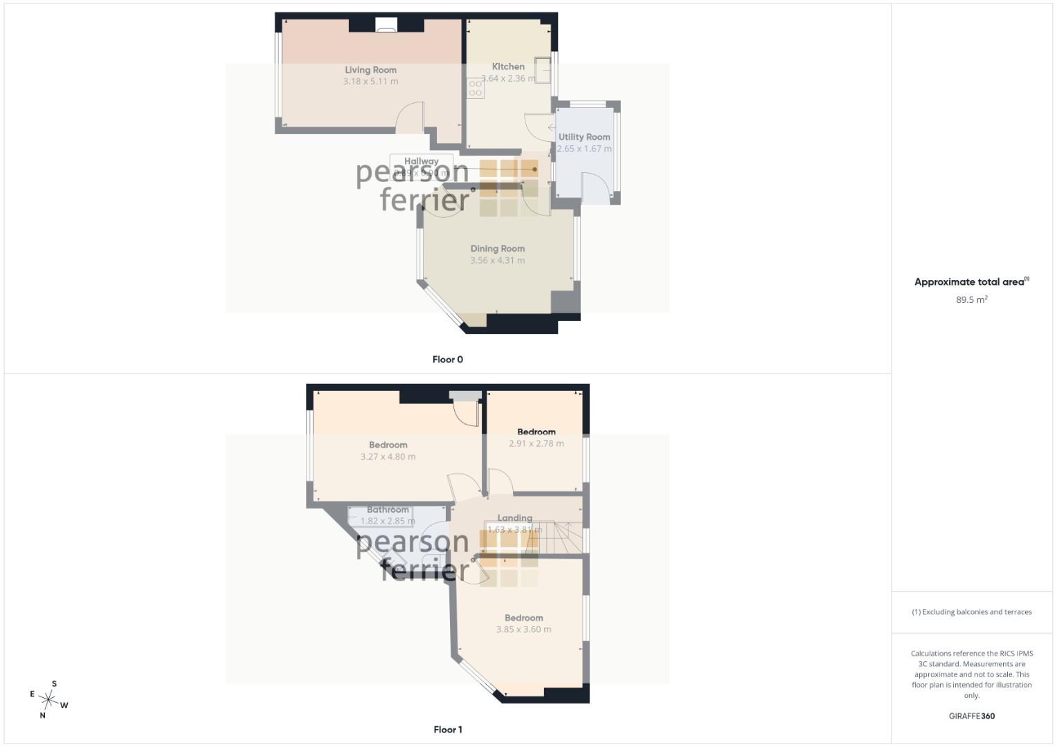 2, Queens Drive, Prestwich floorplan