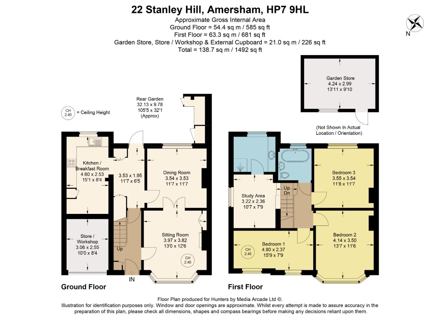 22, Stanley Hill, Amersham floorplan