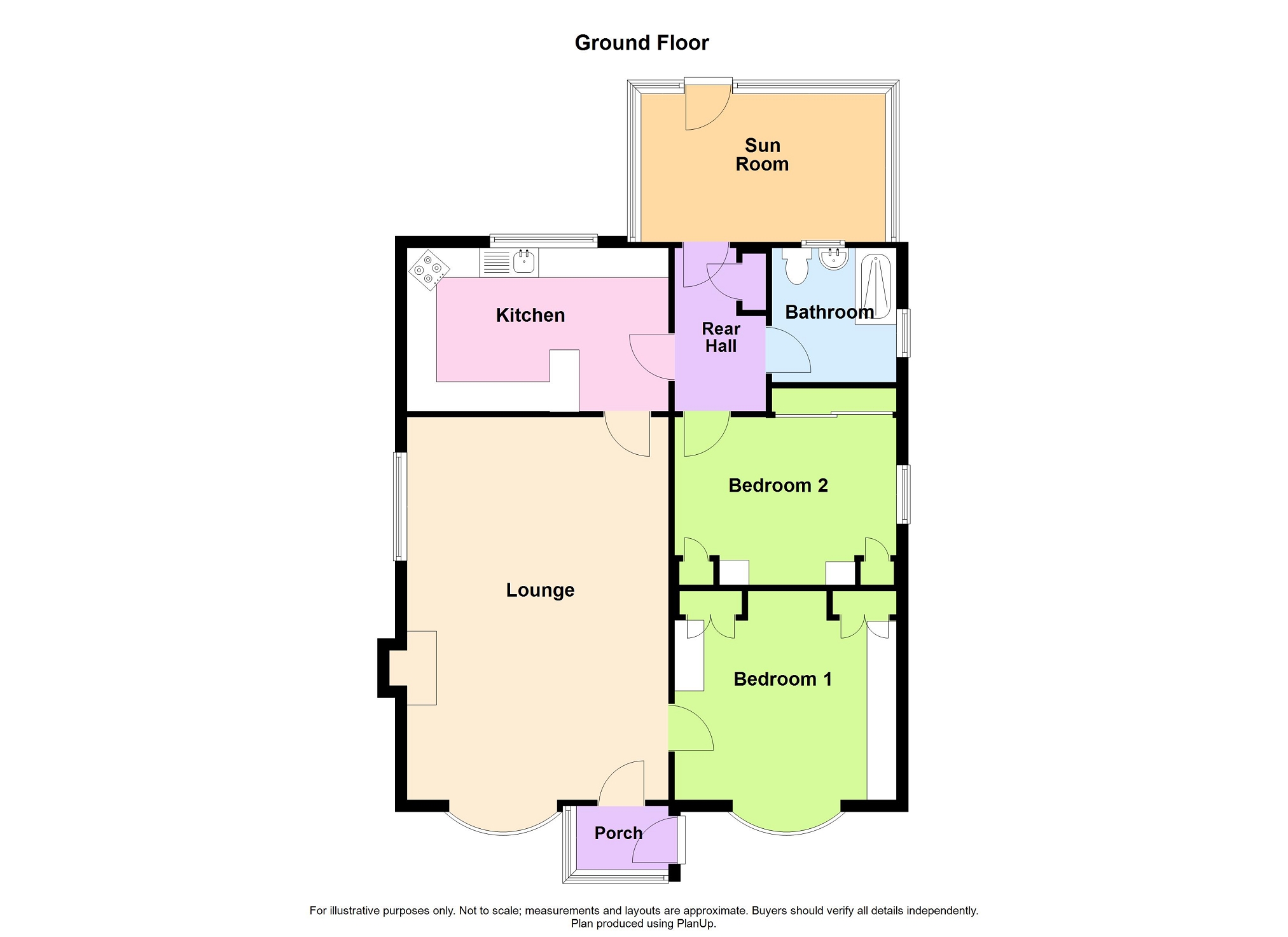 Berwyn, Cefn Byrle Road, Neath floorplan