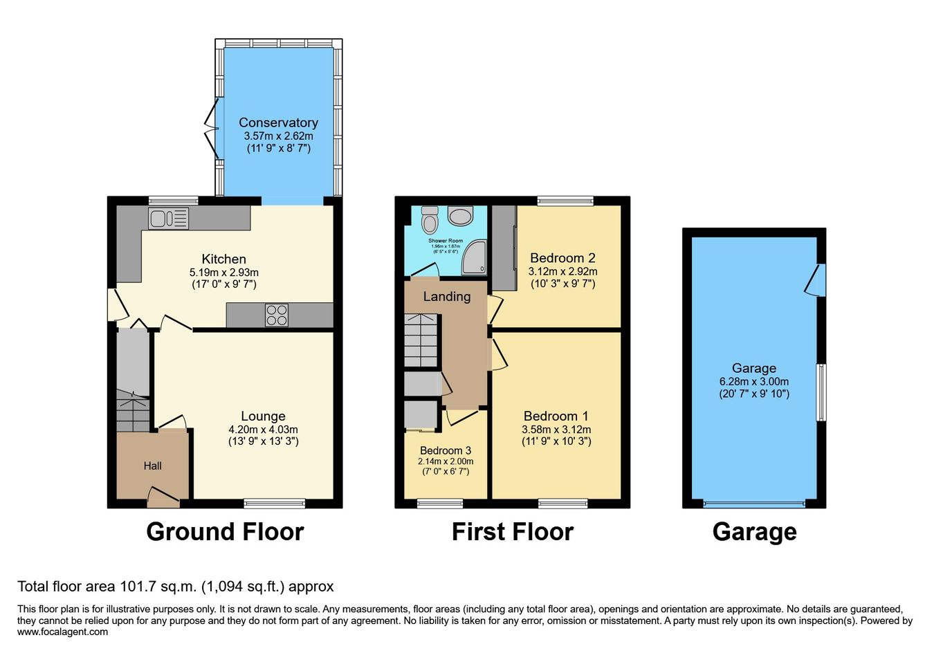 Wymundsley, Chorley floorplan