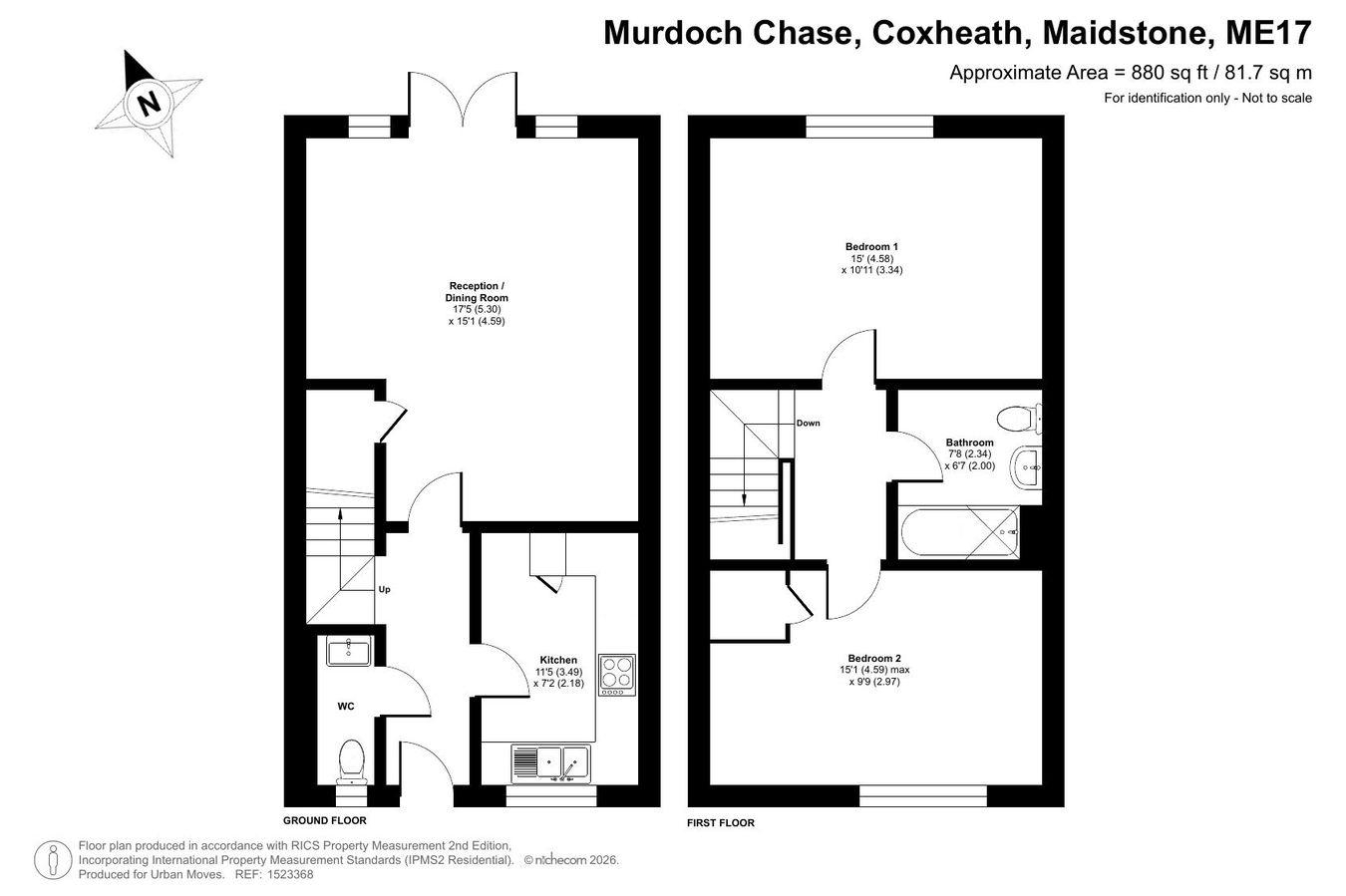 Murdoch Chase, Maidstone floorplan