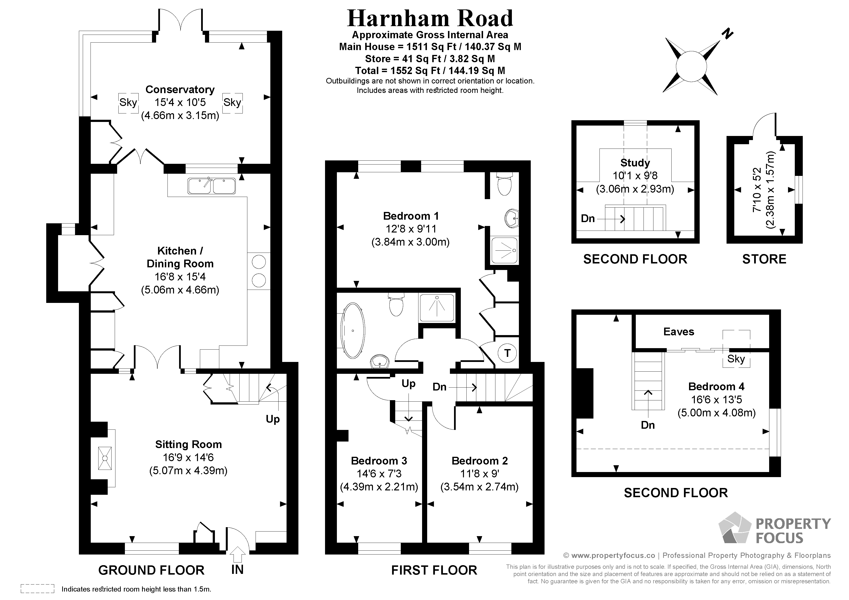 10, Harnham Road, Wiltshire floorplan