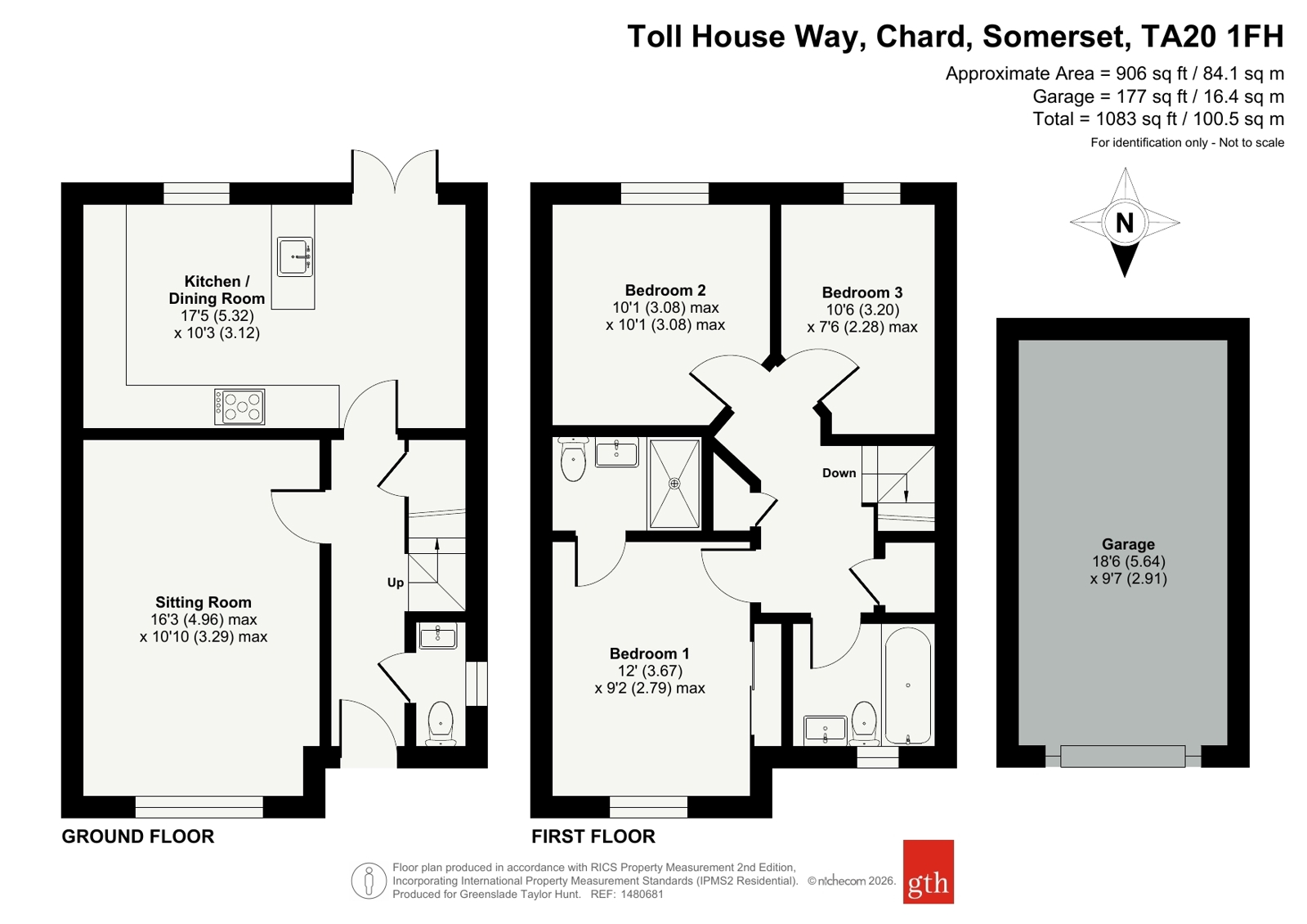 14, Toll House Way, Somerset floorplan