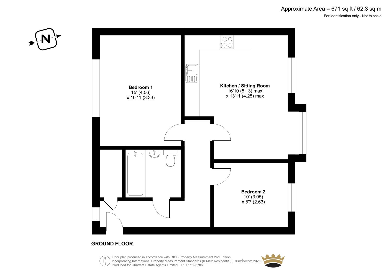 38, Stevens Road, Eastleigh floorplan