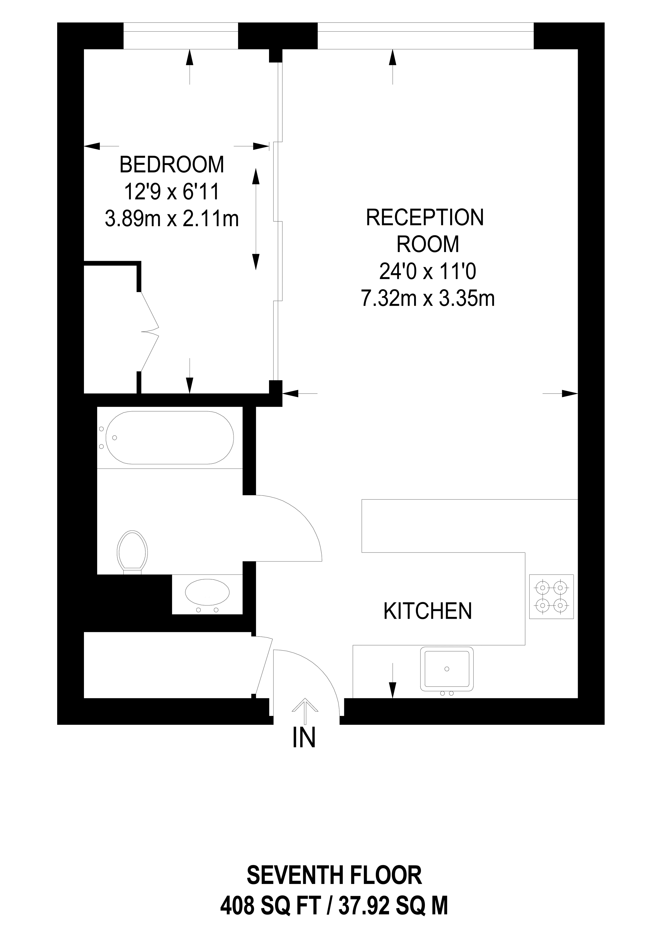 1 Bedrooms Flat to rent in Townmead Road, Imperial Wharf SW6