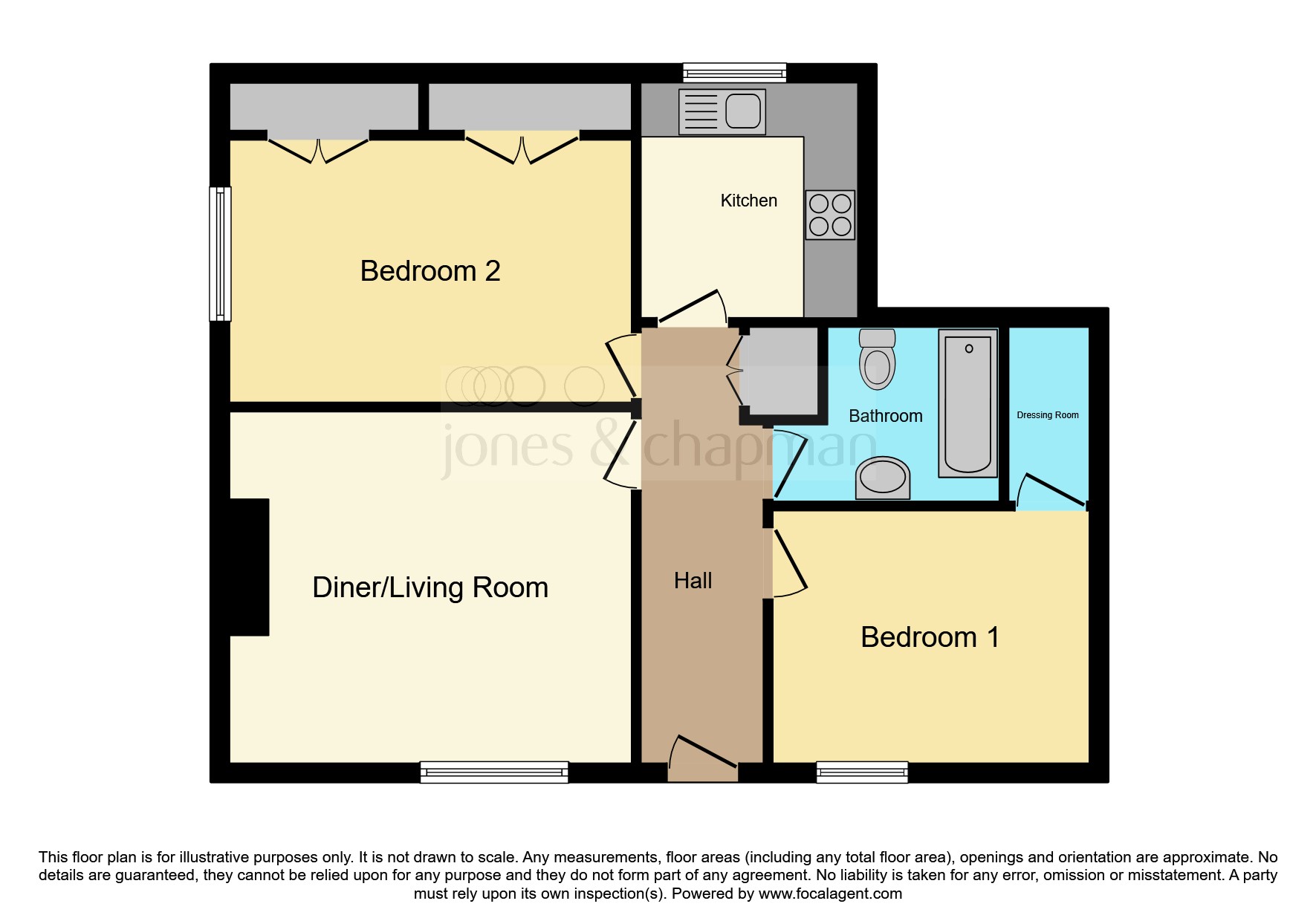 31, Blackfriars House, Chester floorplan