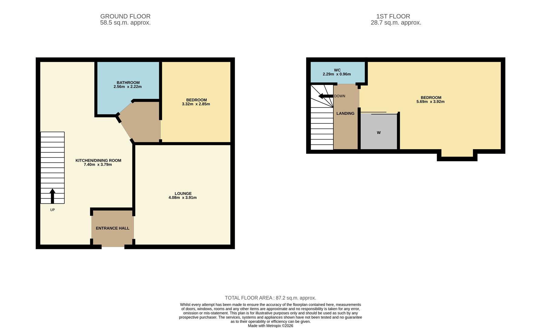 2, Gordon Park, Kirriemuir floorplan