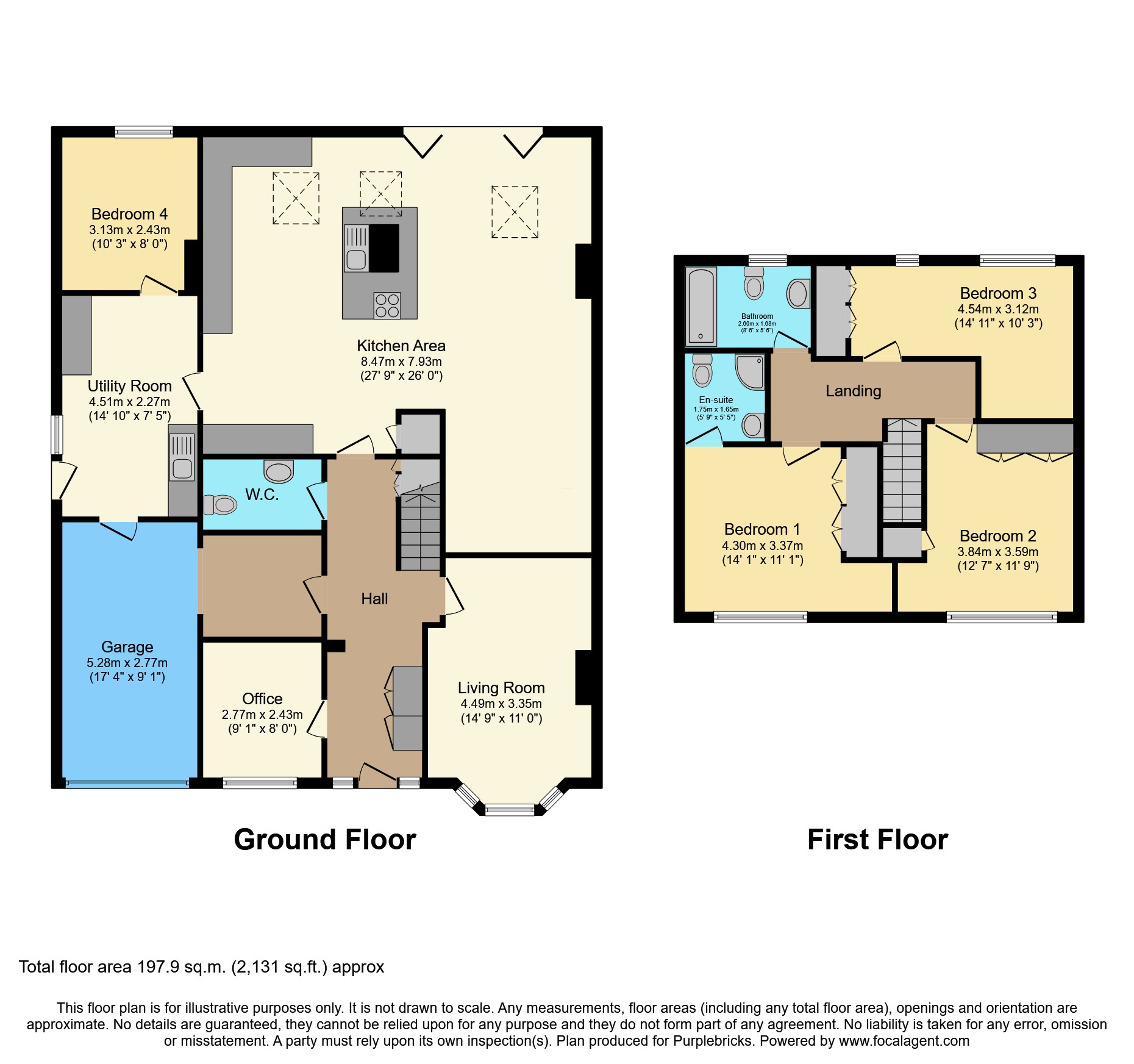19, Newlands Close, Horley floorplan