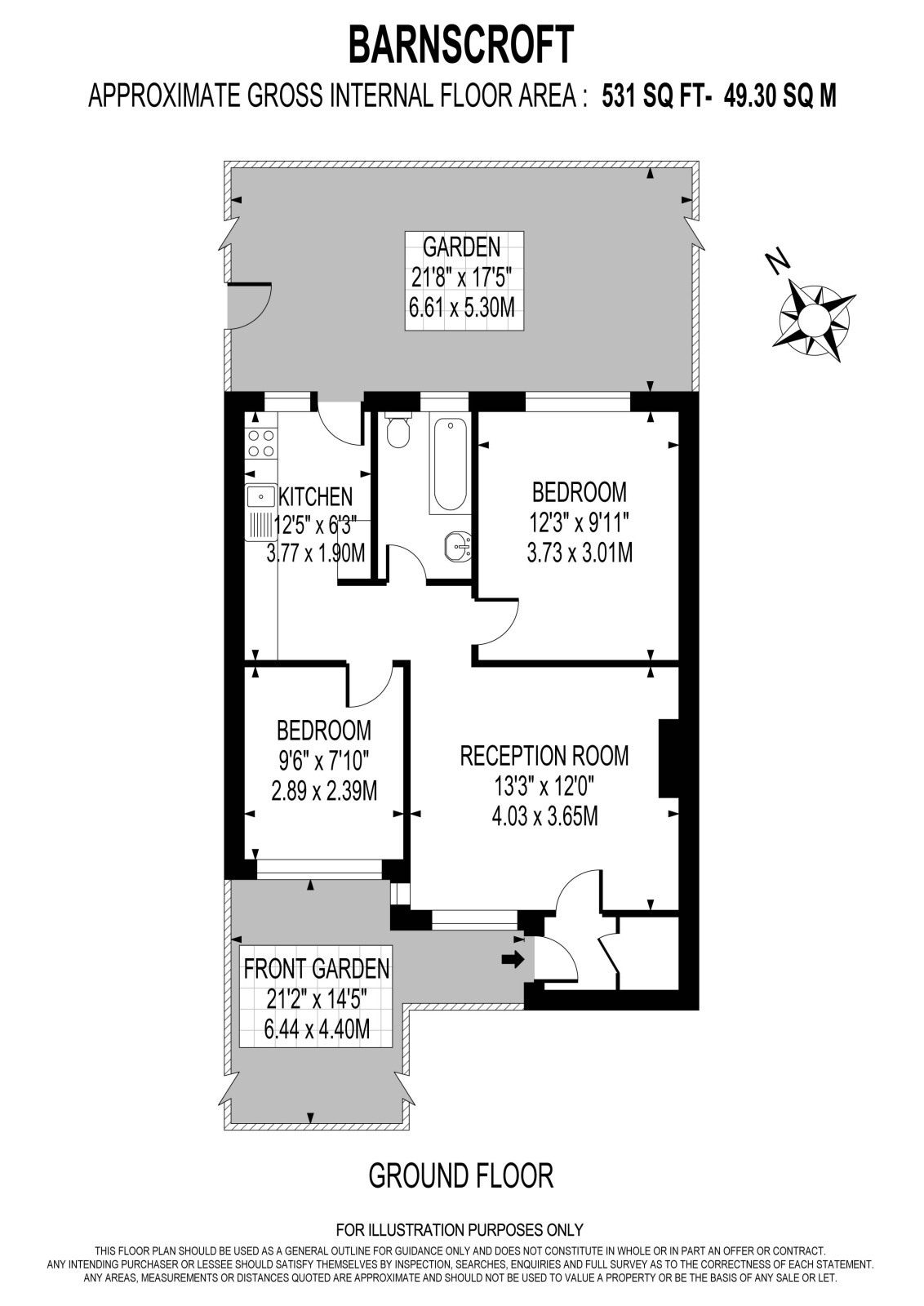 Barnscroft, Raynes Park SW20, 2 bedroom maisonette for sale - 63930653 ...