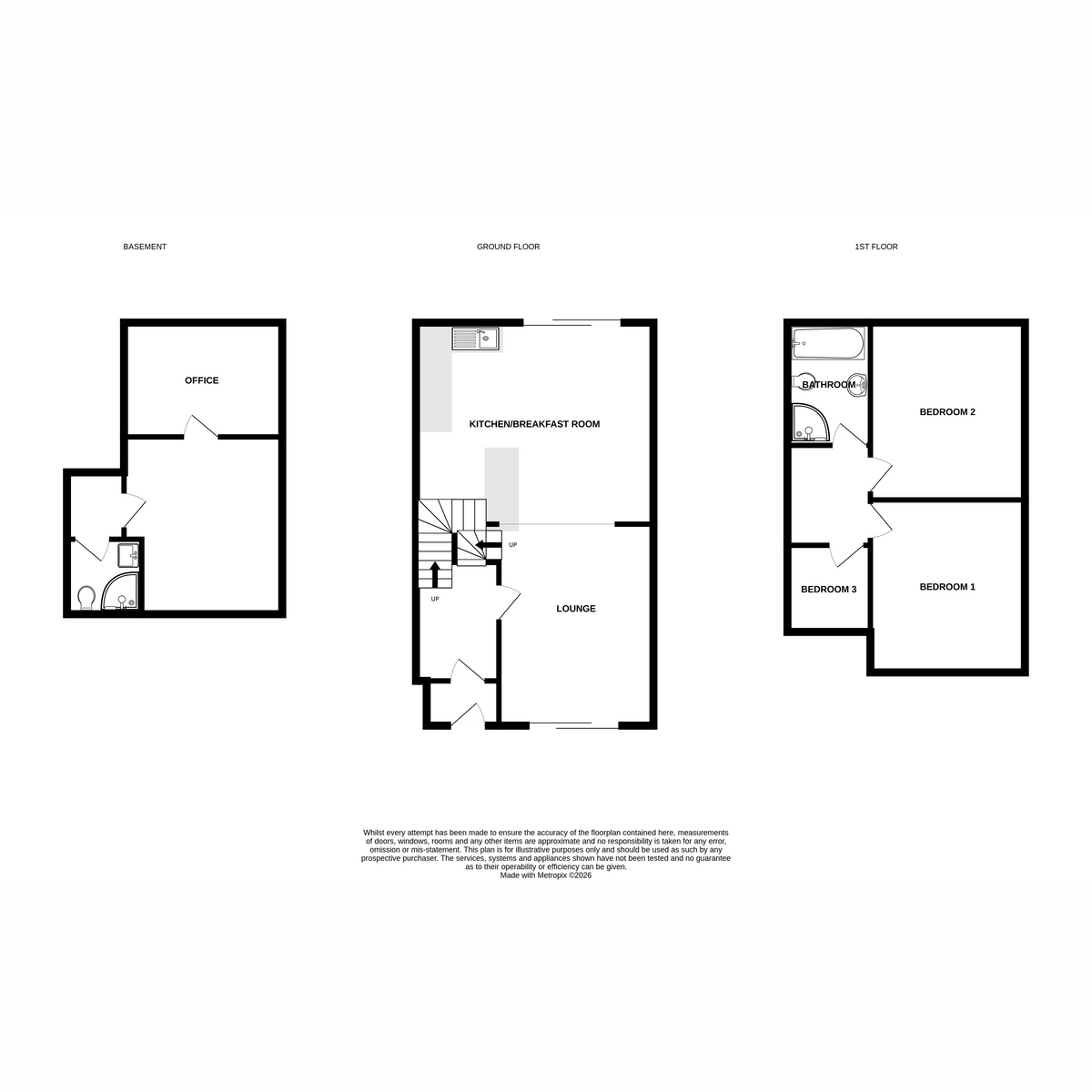 307, Brighton Road, Worthing floorplan