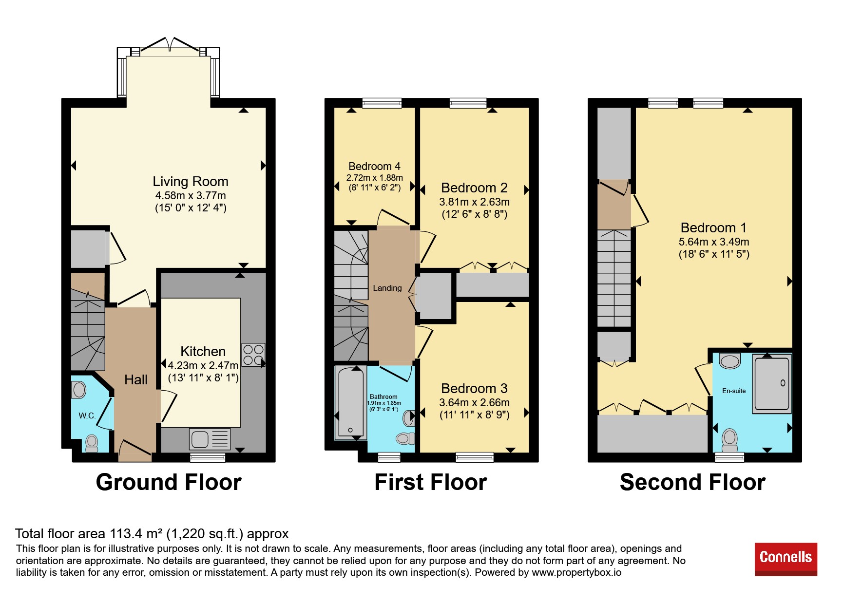 Crocus Road, Bristol floorplan