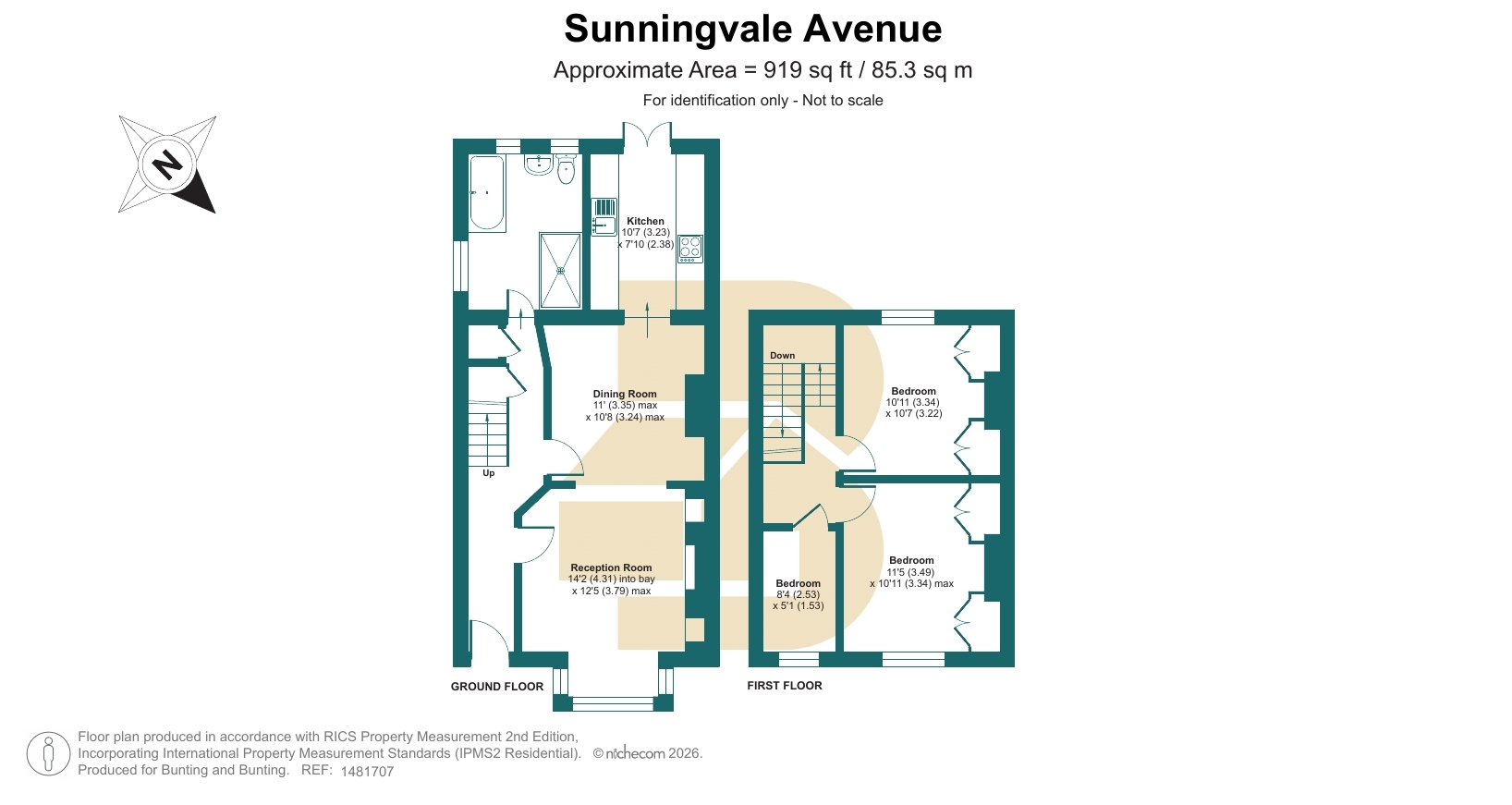 27, Sunningvale Avenue, Westerham floorplan