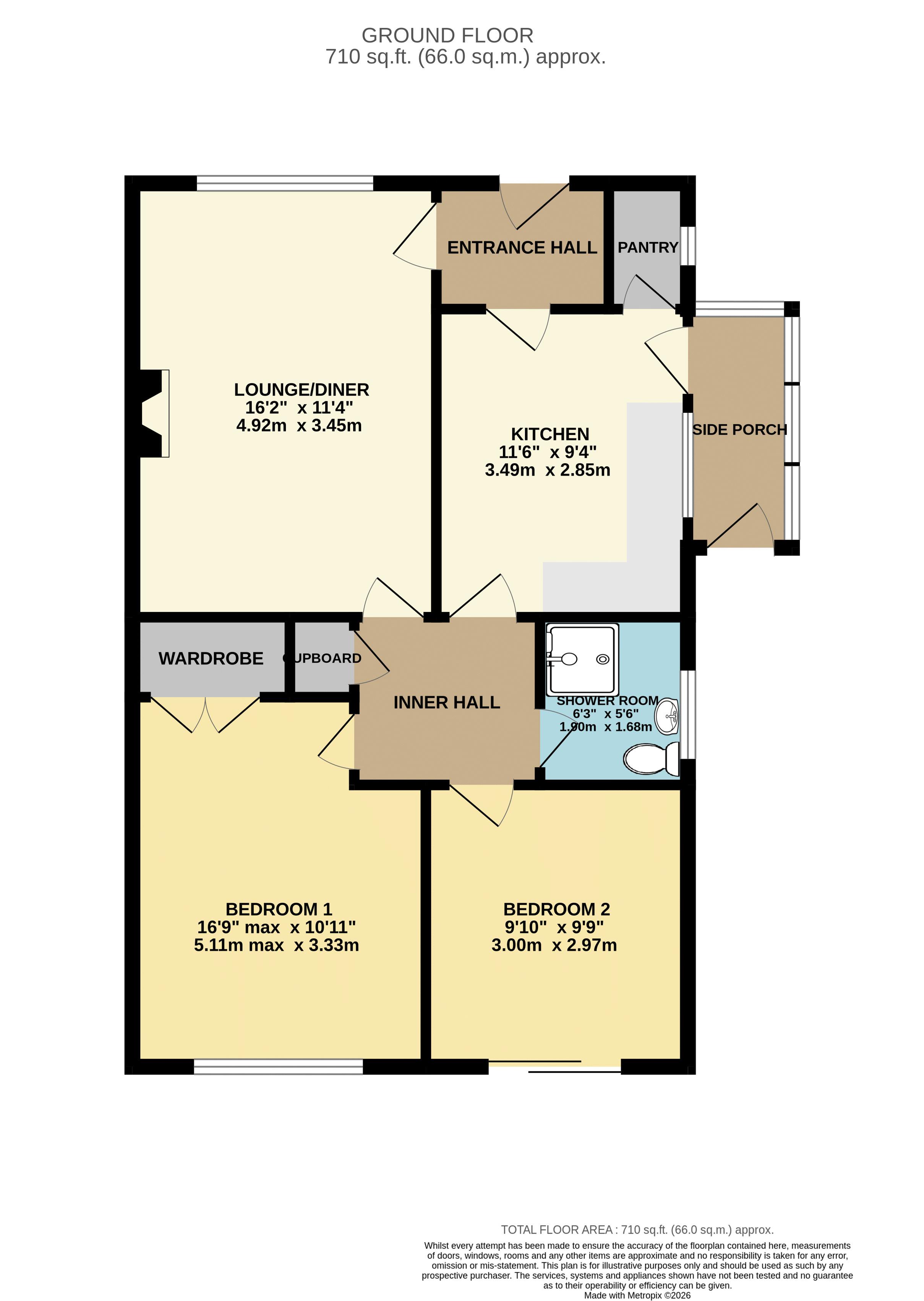 Lime Crescent, Lincoln floorplan