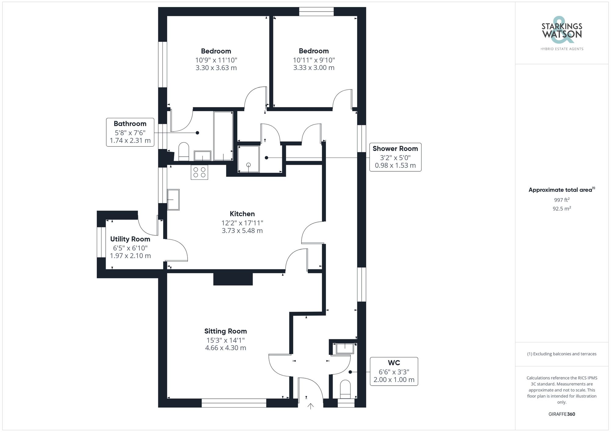 43 Louies Lane, Diss floorplan