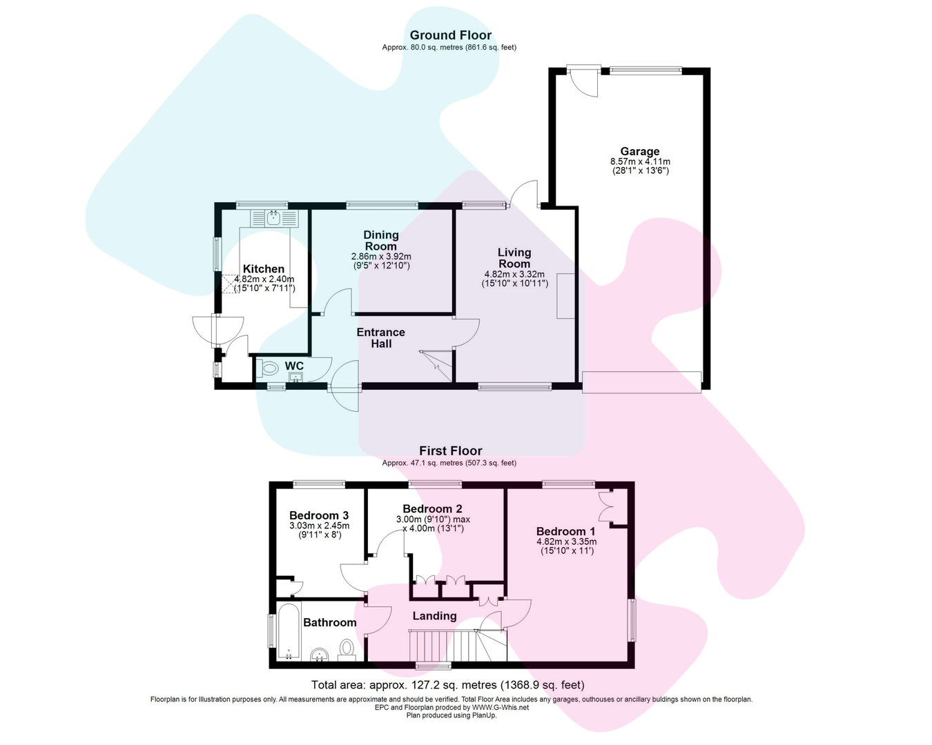 25, Portsmouth Road, CAMBERLEY floorplan