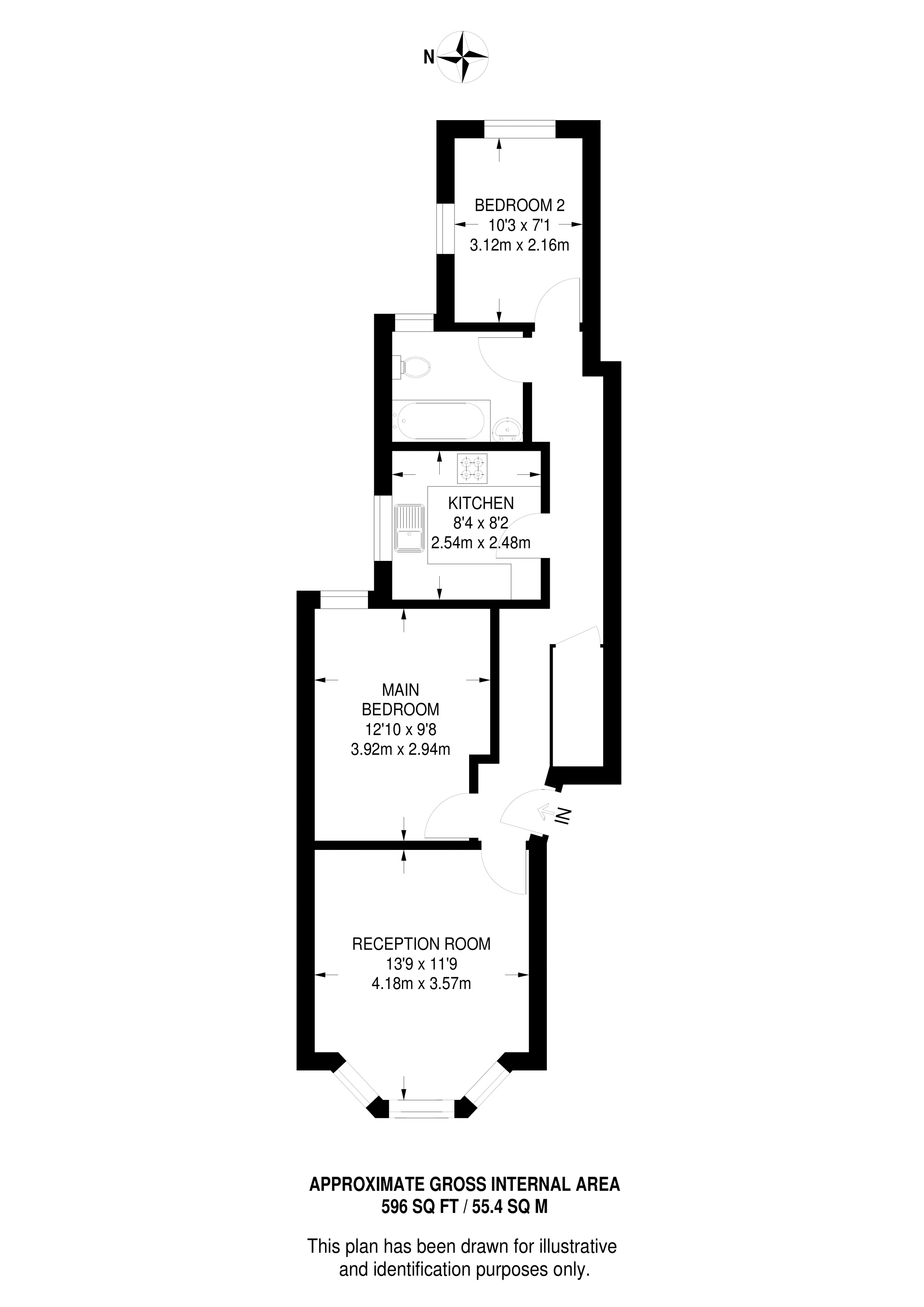Queenstown Road, Battersea floorplan