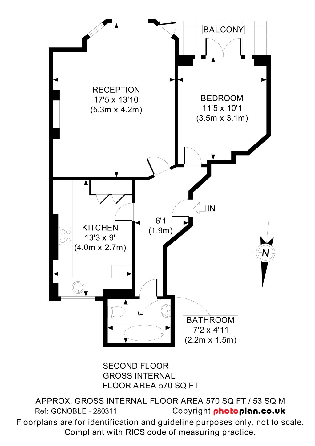 1 Bedrooms Flat to rent in Lauderdale Road, London W9