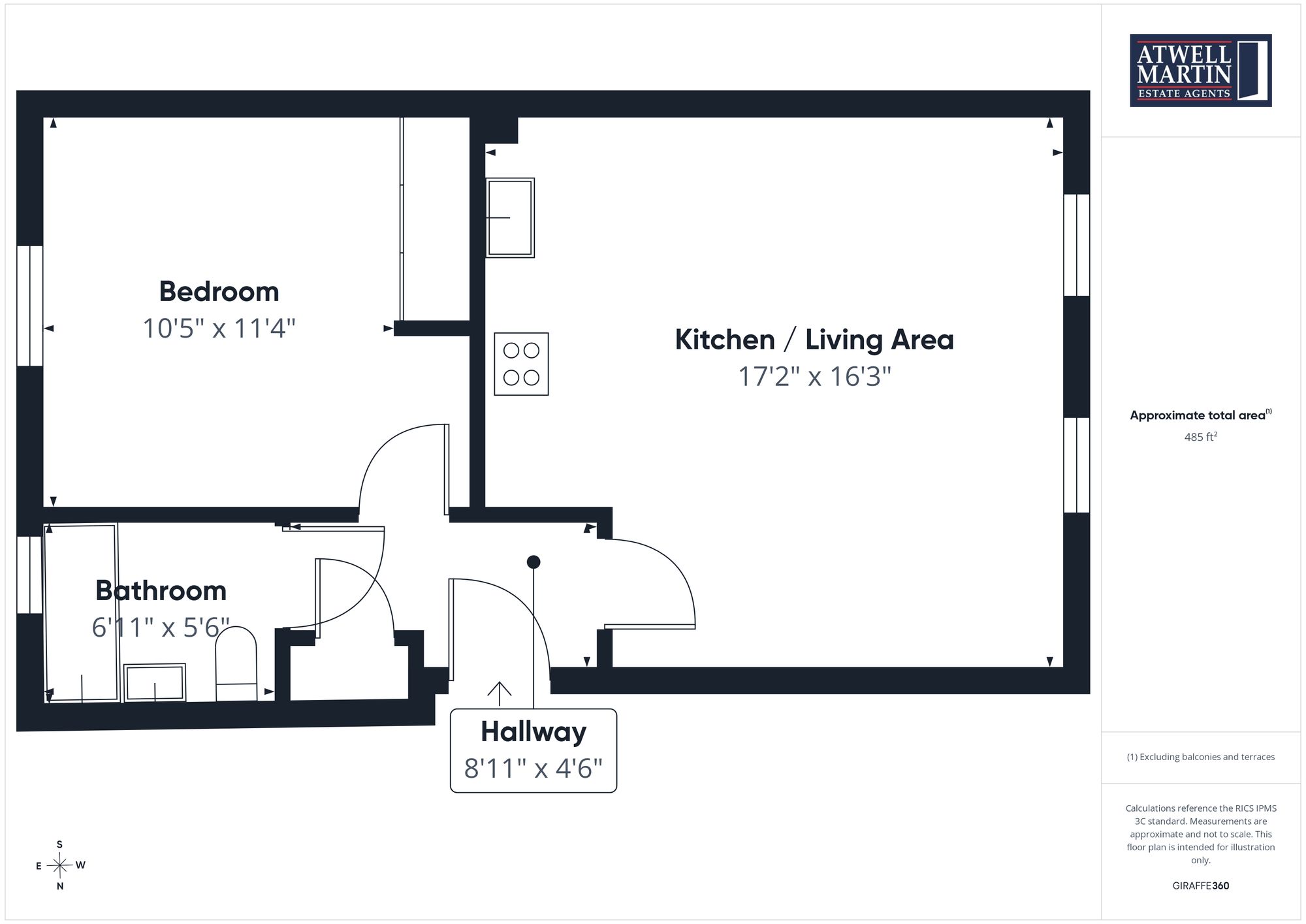 37 Flagstaff Walk, Plymouth floorplan