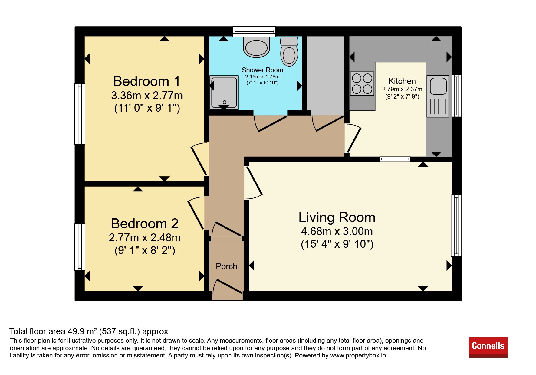 Victoria Mews, Warwick floorplan