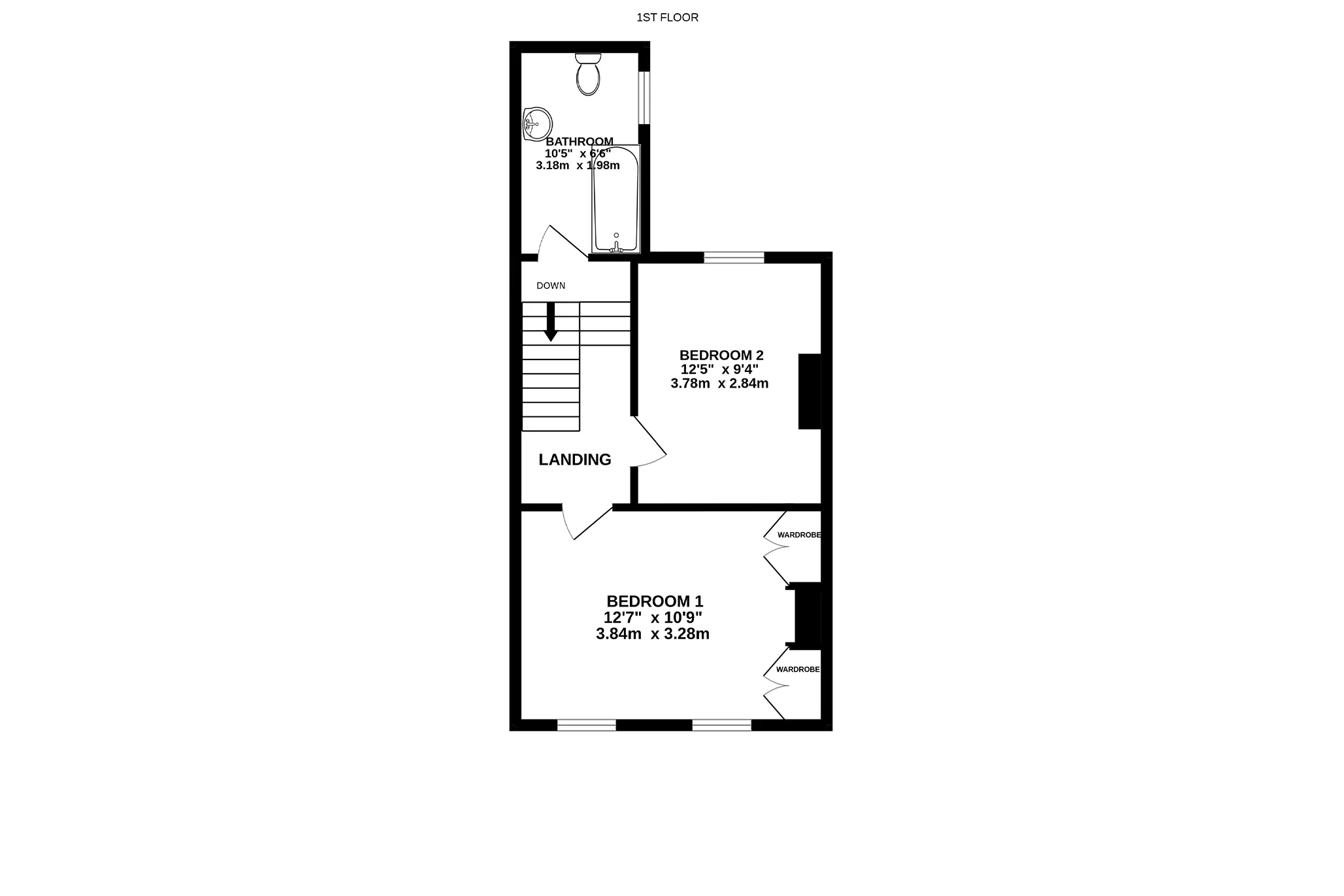 15, Allan Street, Douglas floorplan