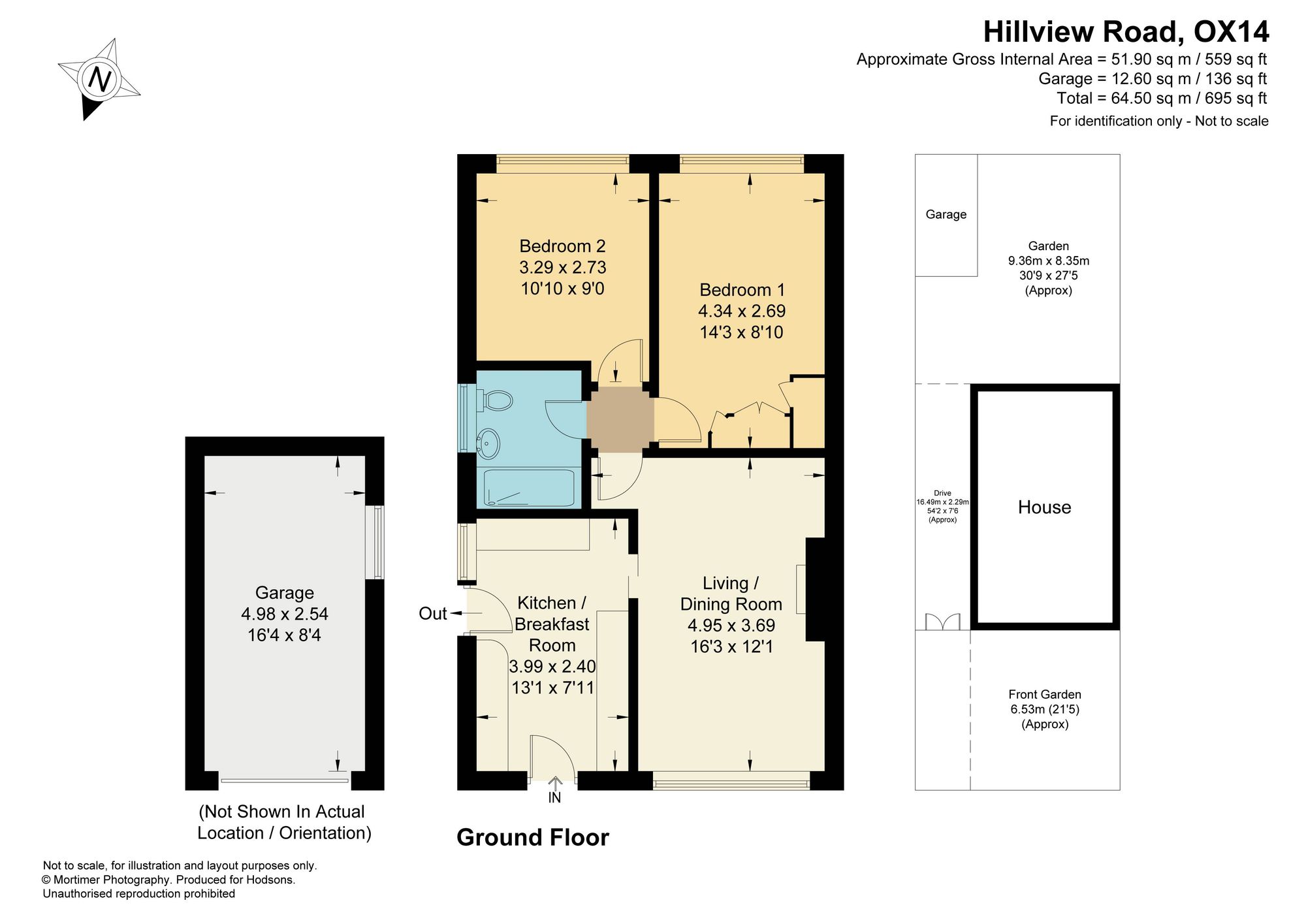 5 Hillview Road, Abingdon floorplan
