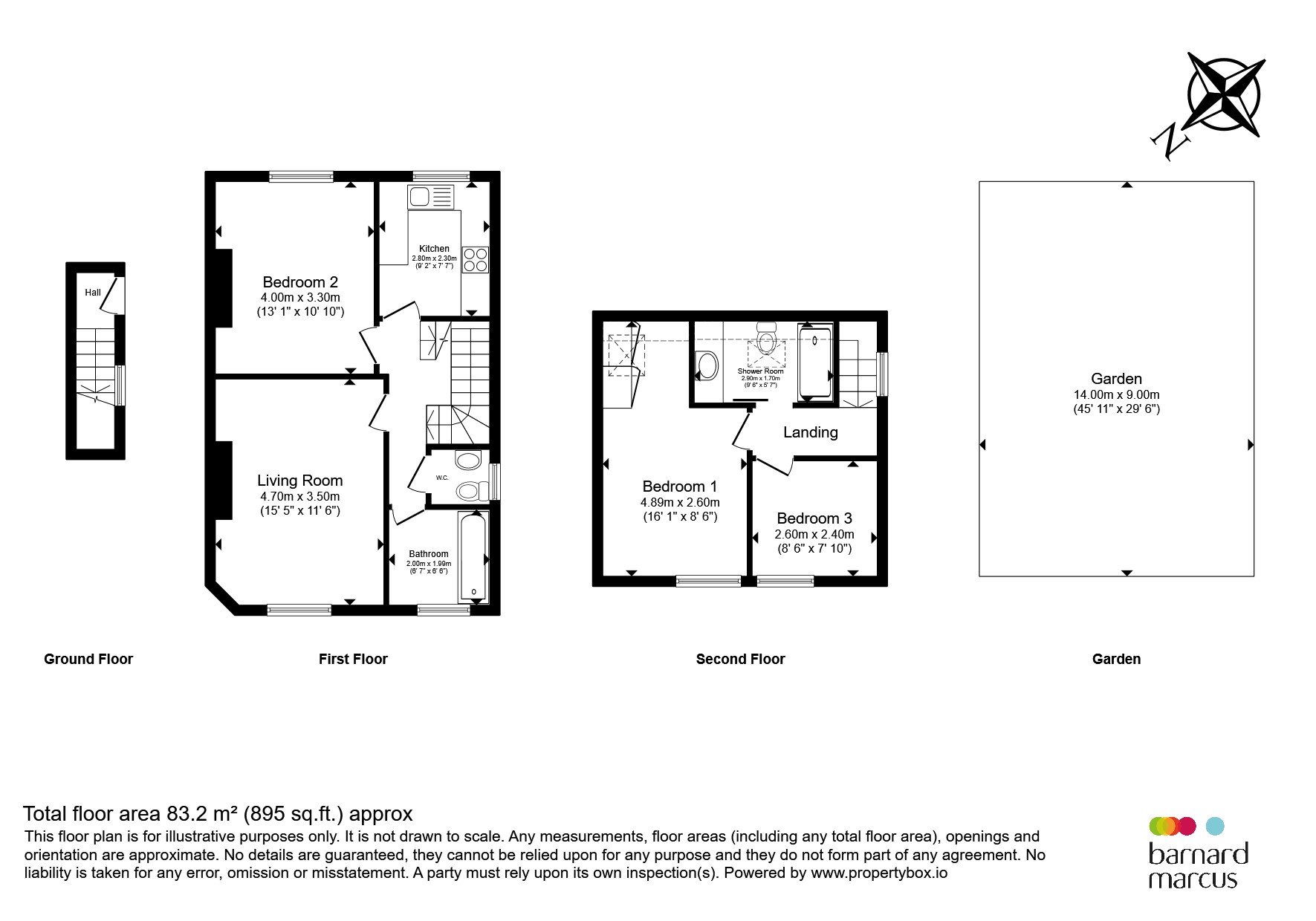 29a, Ridgeview Road, London floorplan