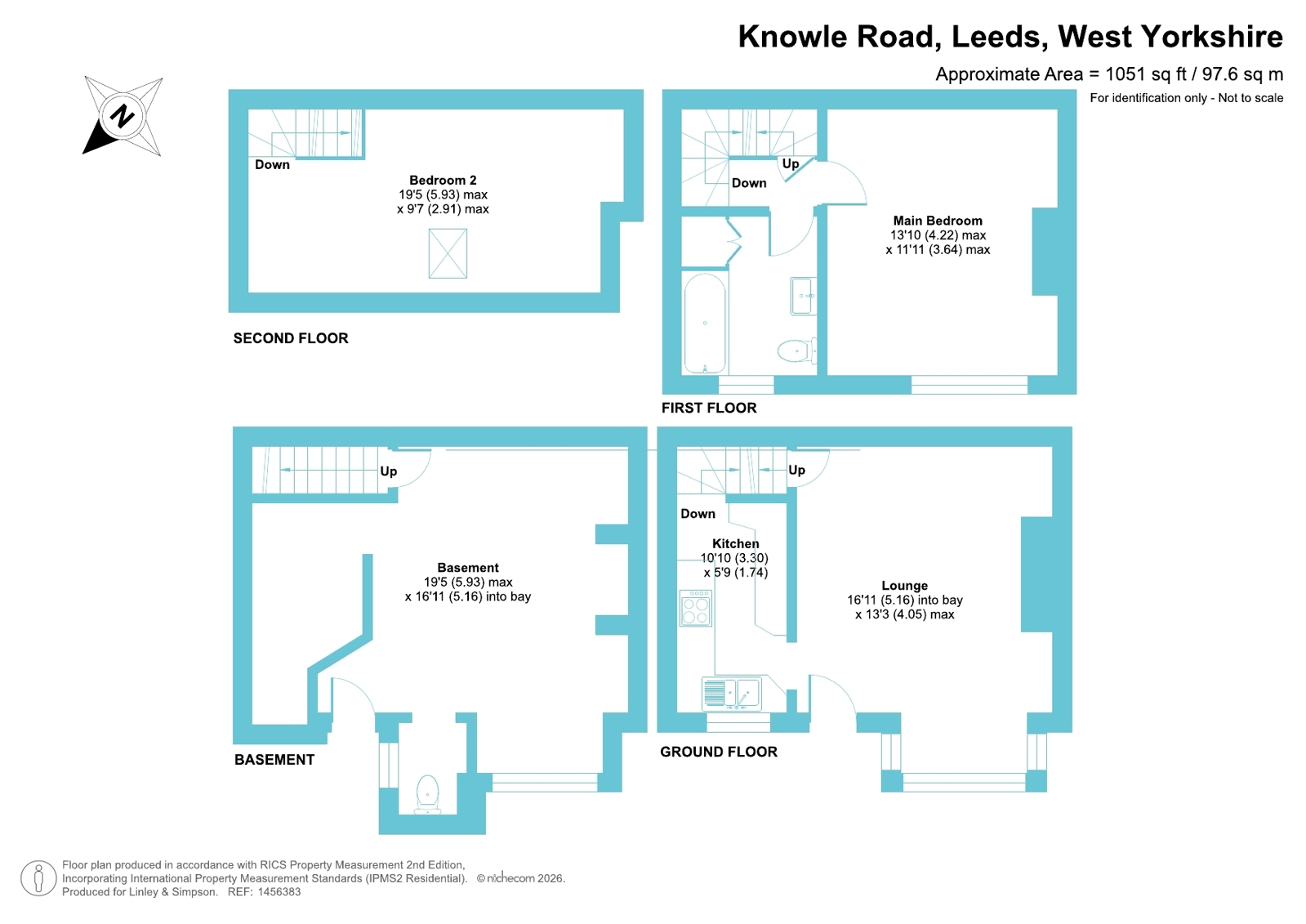 15, Knowle Road, Leeds floorplan