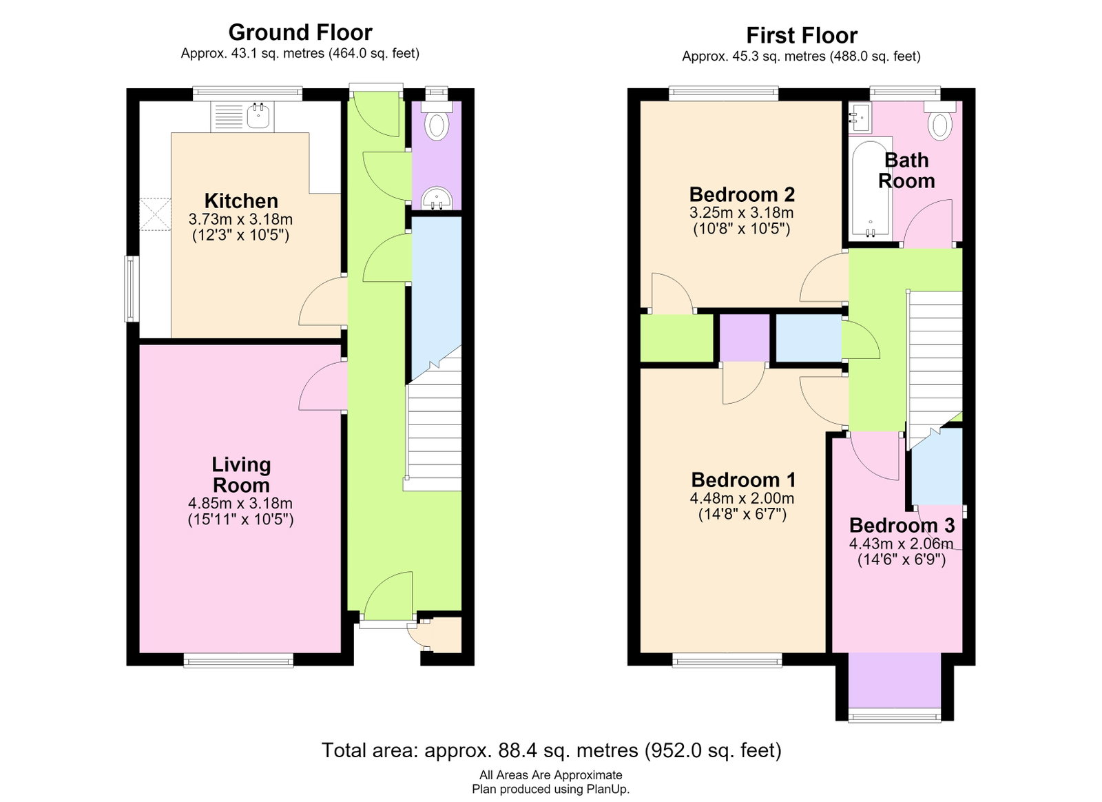 1, Hedgerow Walk, Pendeford, Wolverhampton floorplan