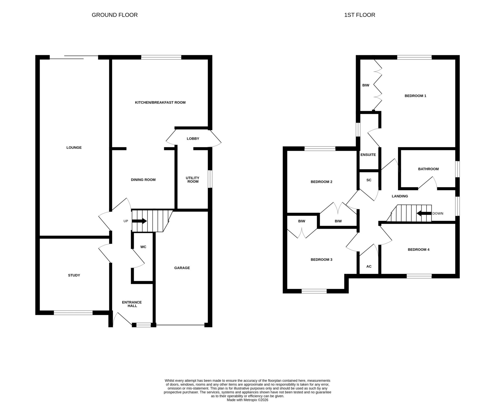 68, Pennycress Way, Newport Pagnell floorplan