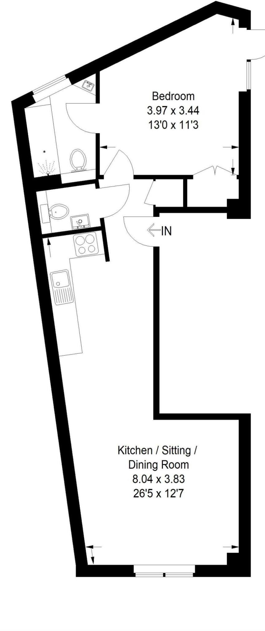 Exeter House, Tylers Court, Cranleigh floorplan