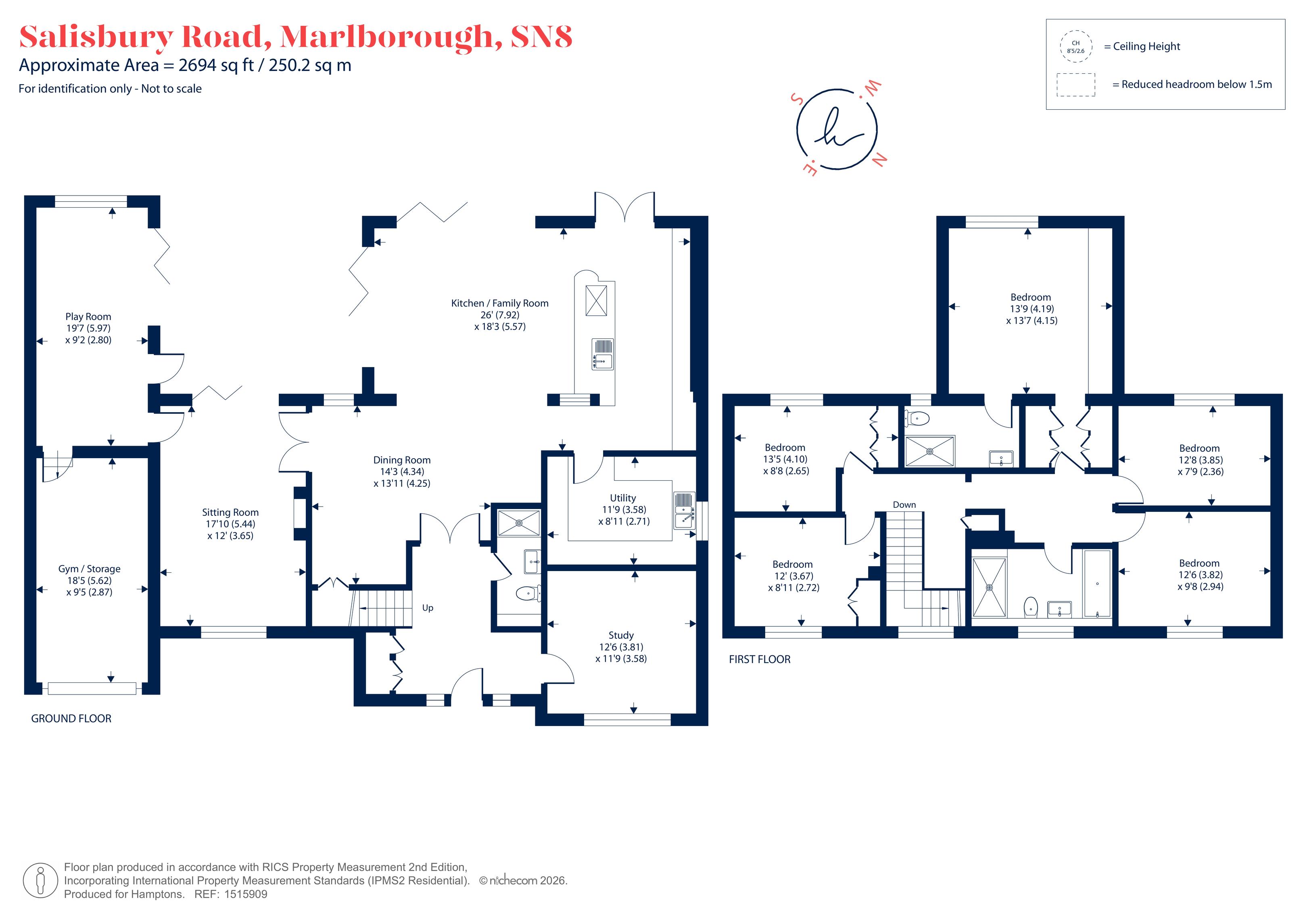 Tree Toft, Salisbury Road, Marlborough floorplan