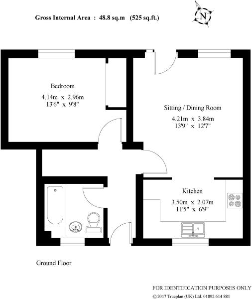 1 Bedrooms Maisonette for sale in Jackson Road, Crawley, West Sussex. RH11