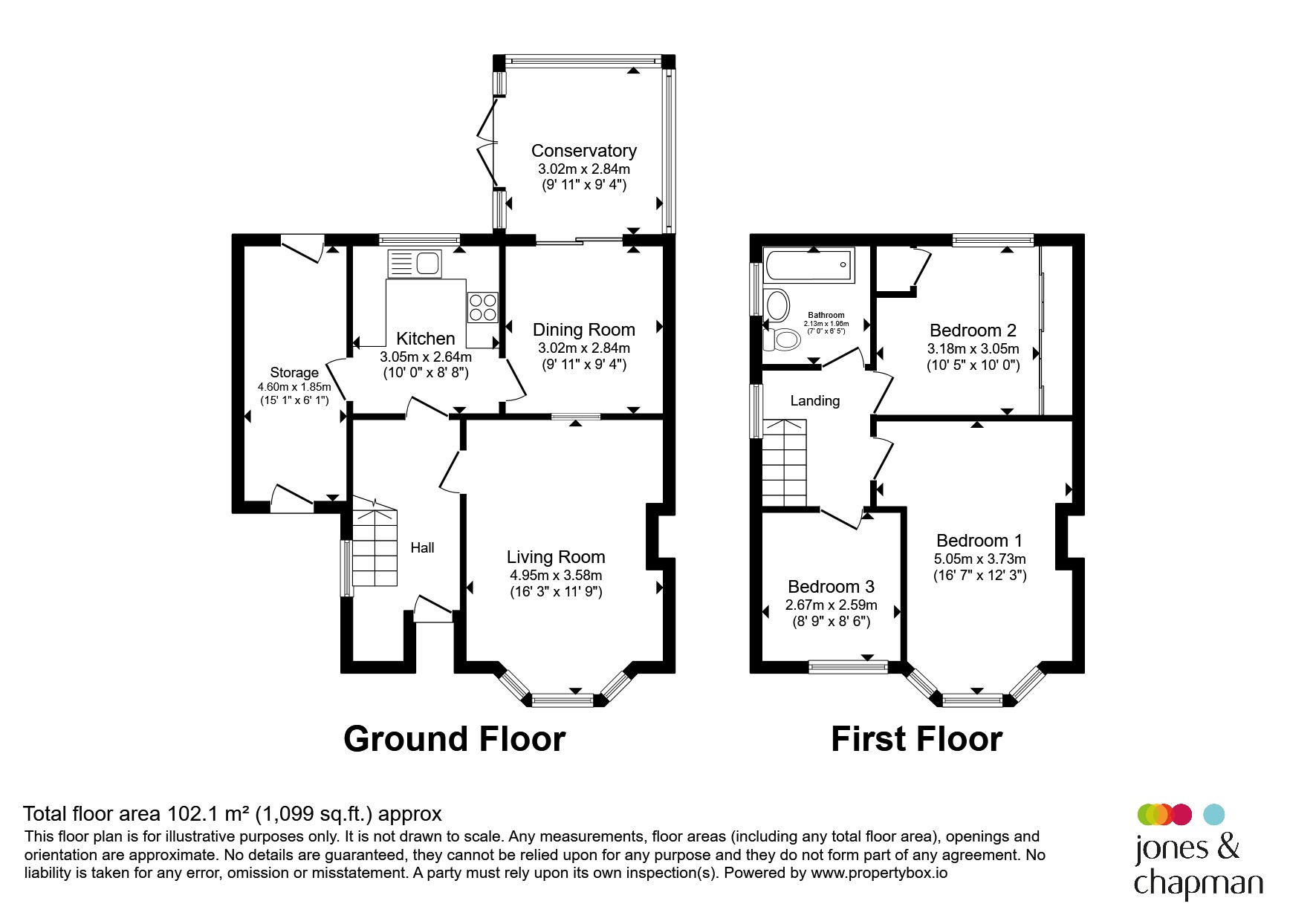 37, Circular Drive, Wirral floorplan