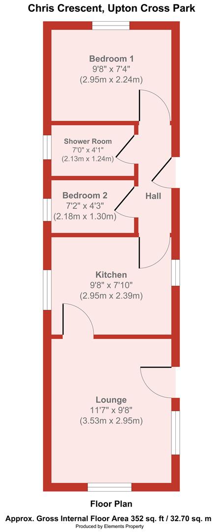 56, Chris Crescent, Upton Cross Park, Poole floorplan