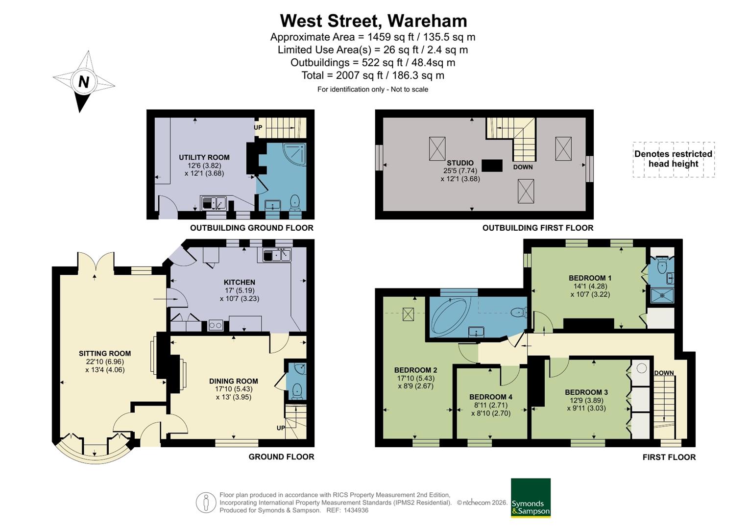 41, West Street, Wareham floorplan