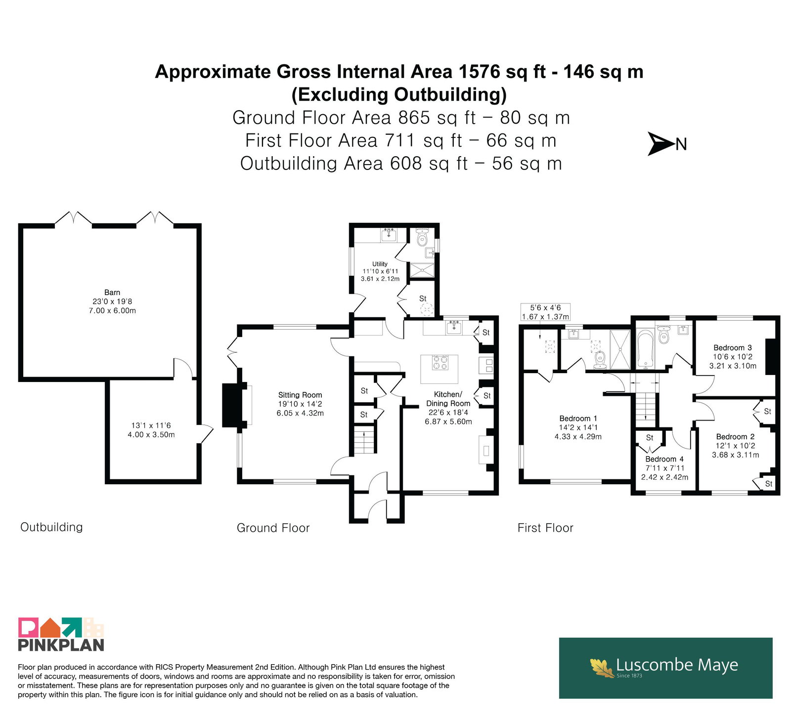Hazelwood Cottage, Kingsbridge floorplan