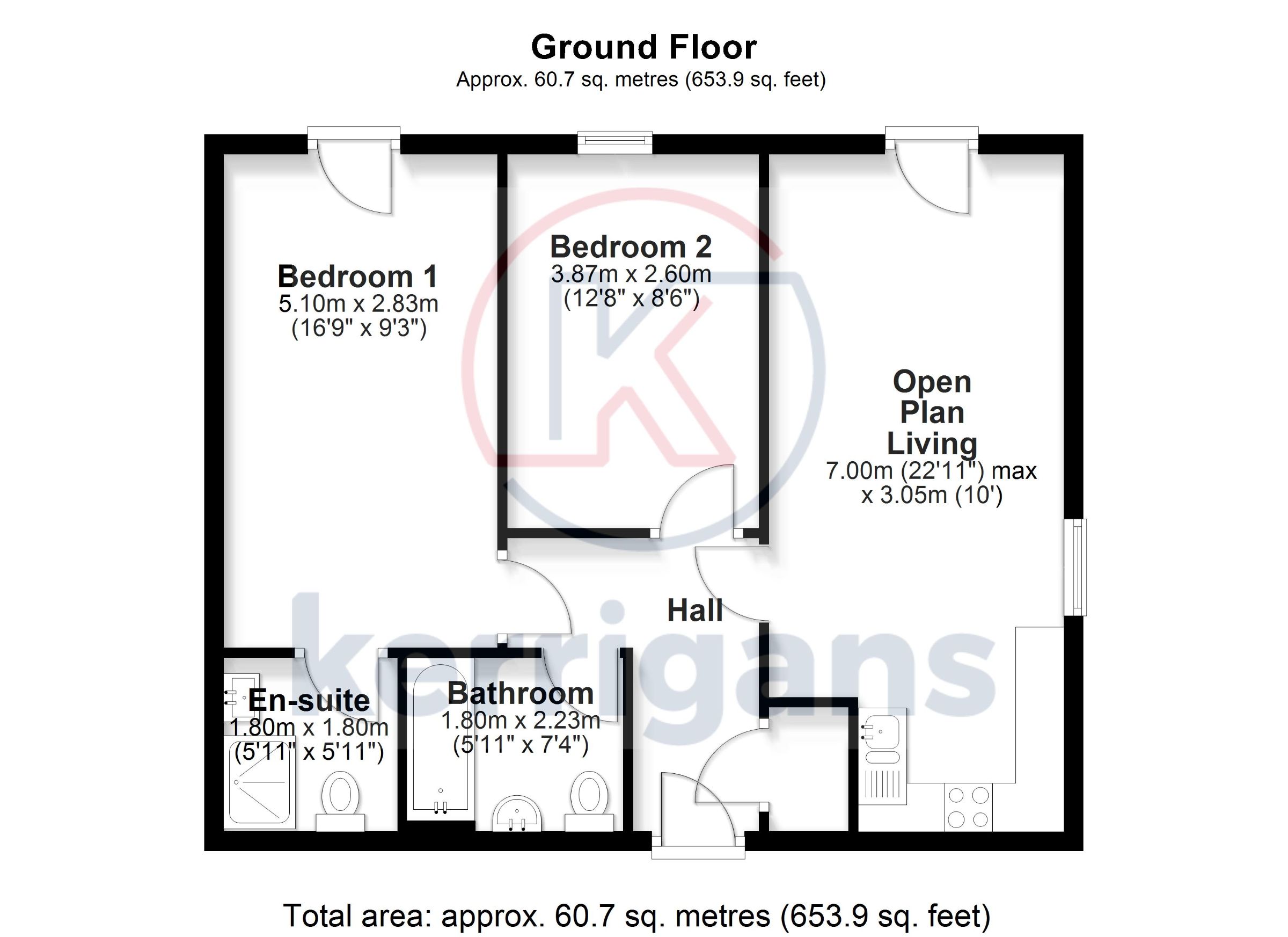102 Kiln Court, Doncaster floorplan