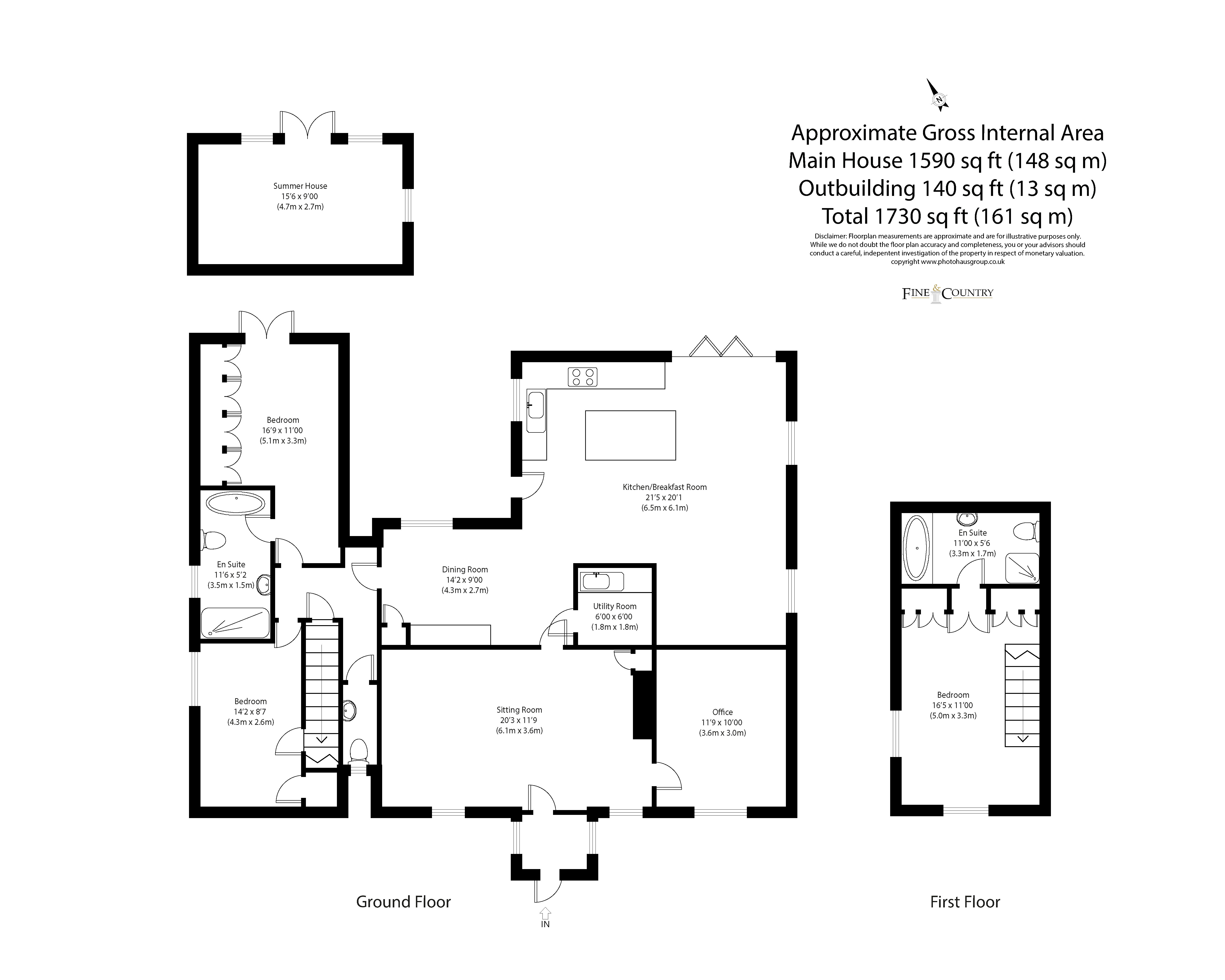 Wash Corner Cottage, Halstead Road, Colchester floorplan