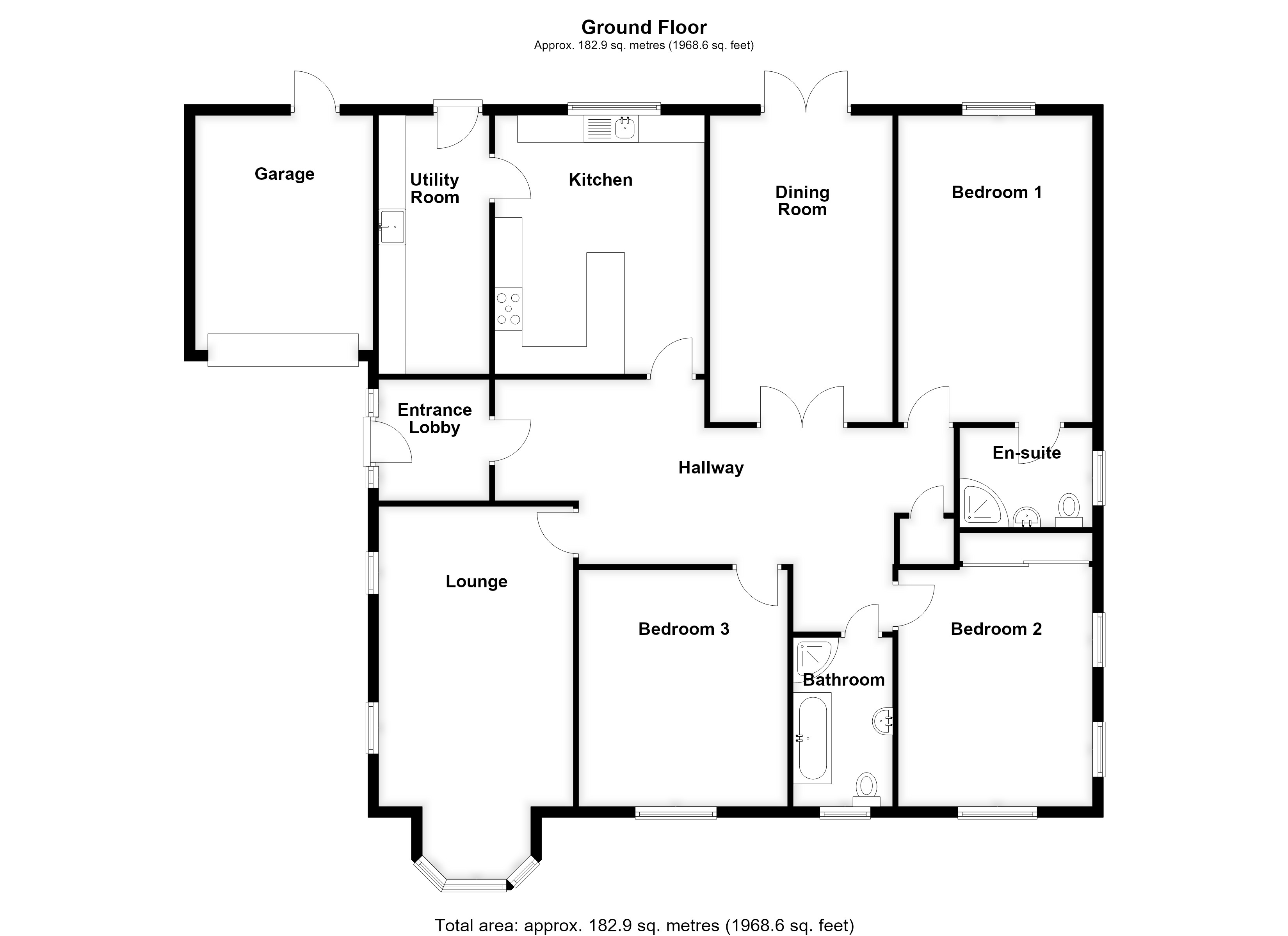 High Road, Spalding floorplan
