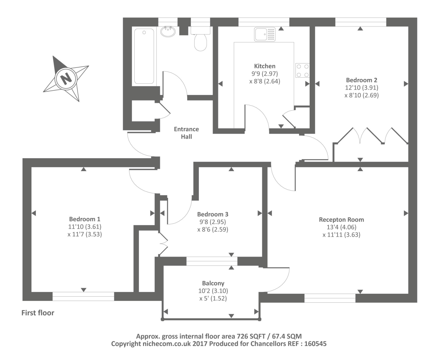 236 REDDINGTON DRIVE, Langley, Slough floorplan