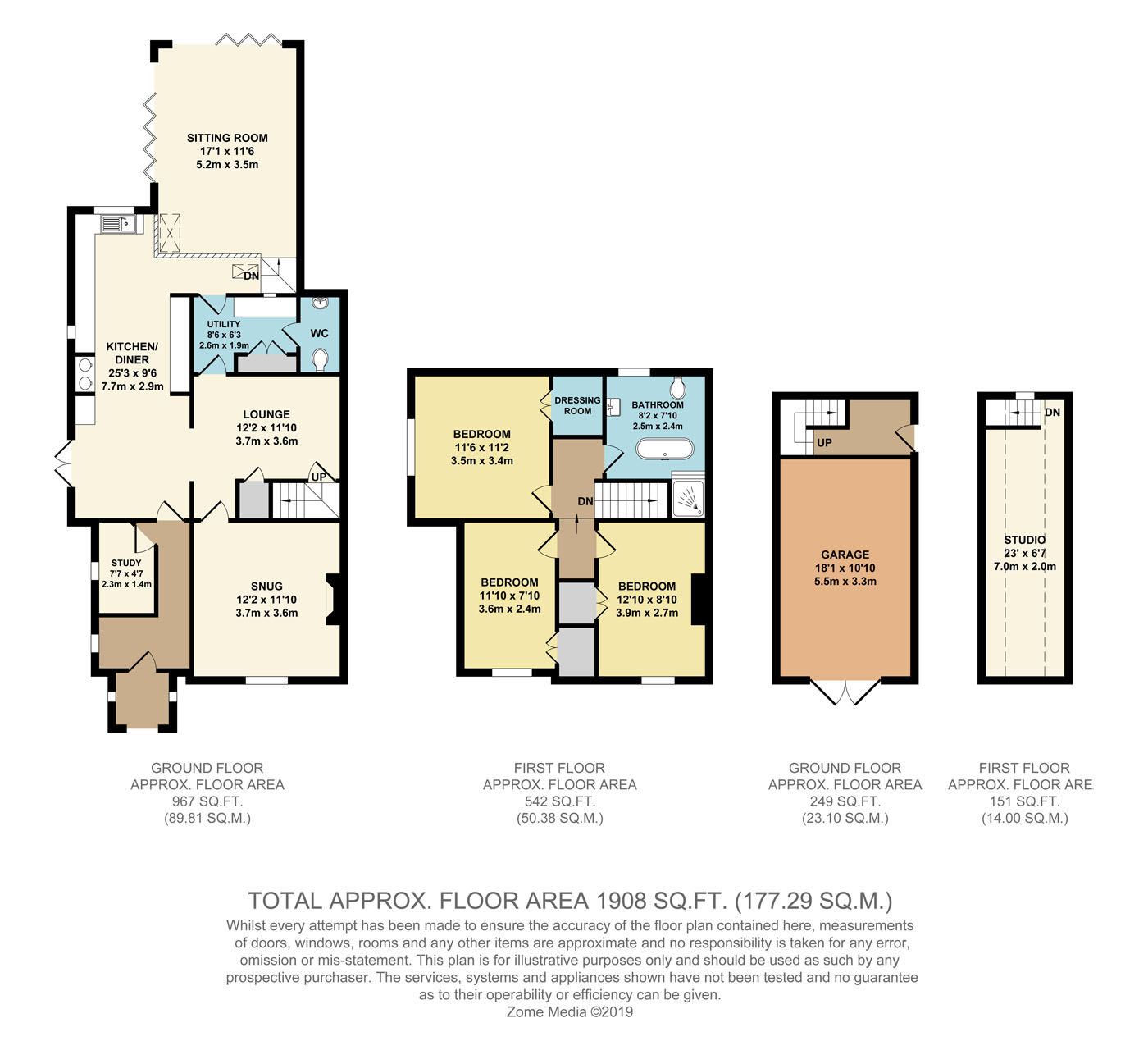 3 Bedrooms Semi-detached house for sale in Frant Road, Tunbridge Wells TN3