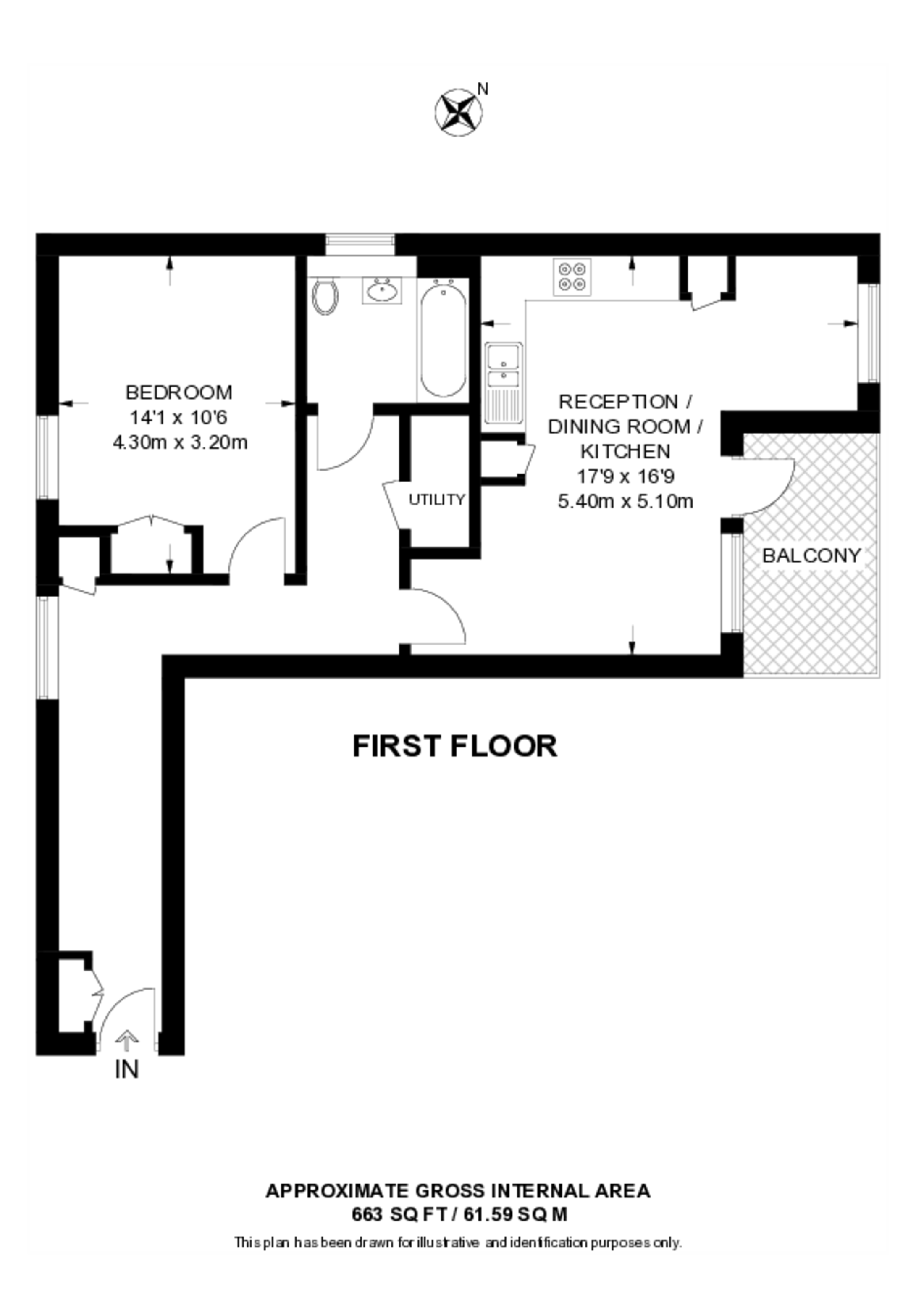 Spring House, Fulbourne Road, Walthamstow floorplan