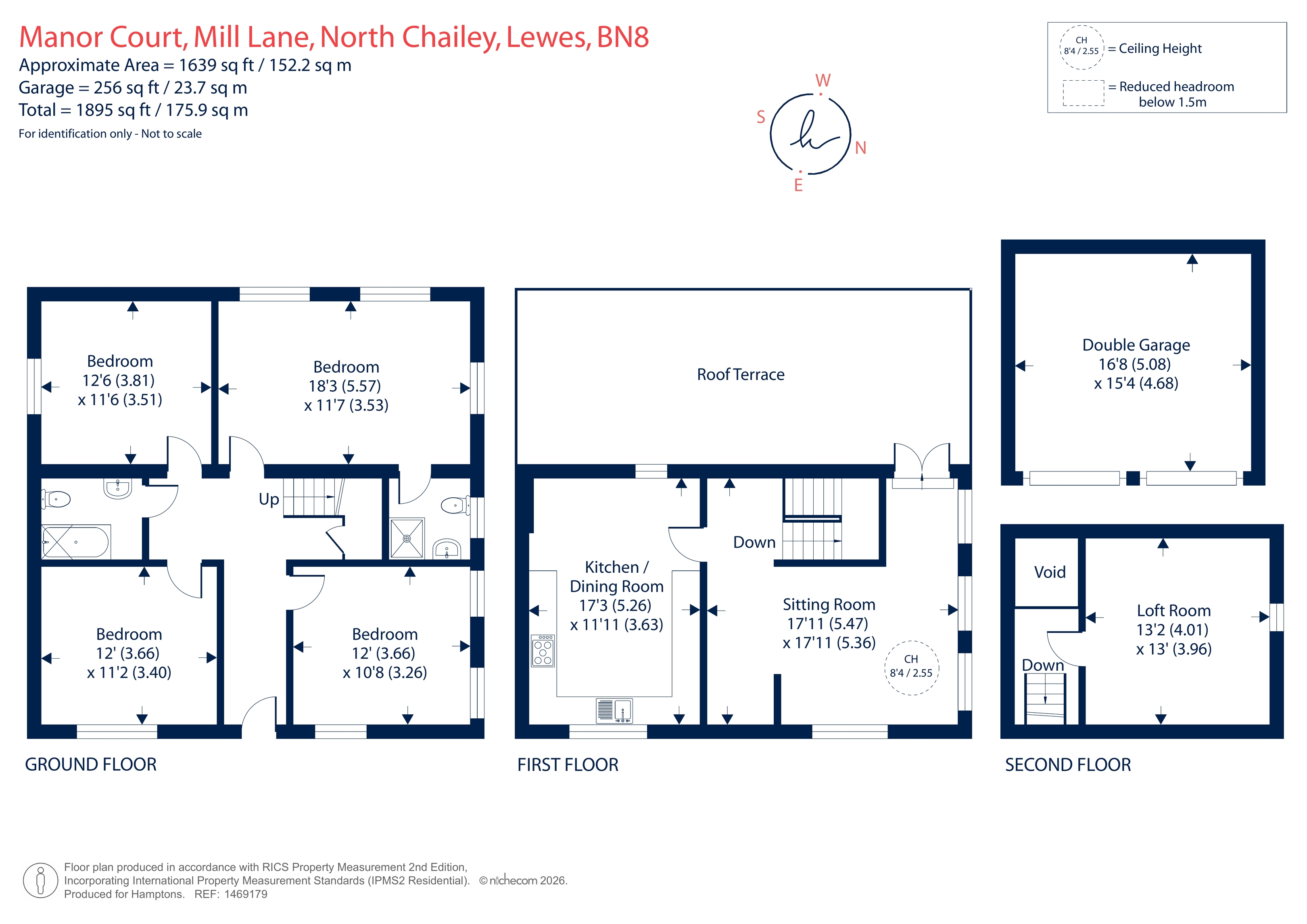 1 Manor Court, Mill Lane, North Chailey floorplan