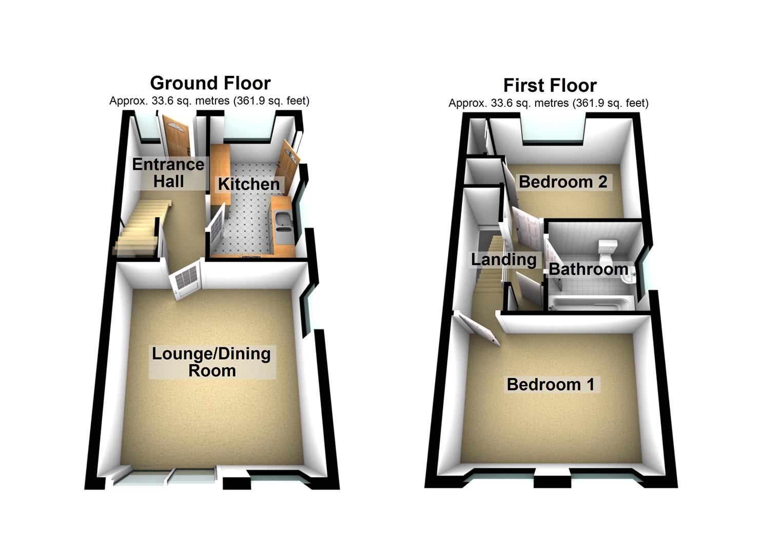 24, Halstonwood Close, Wrexham floorplan